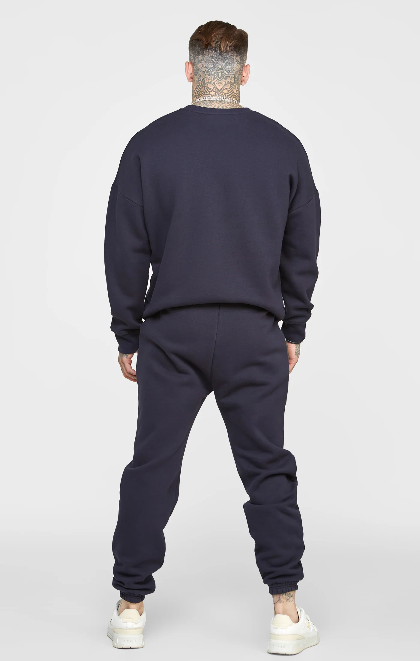 Navy Varsity Anniversary Print Sweatshirt - Image 5