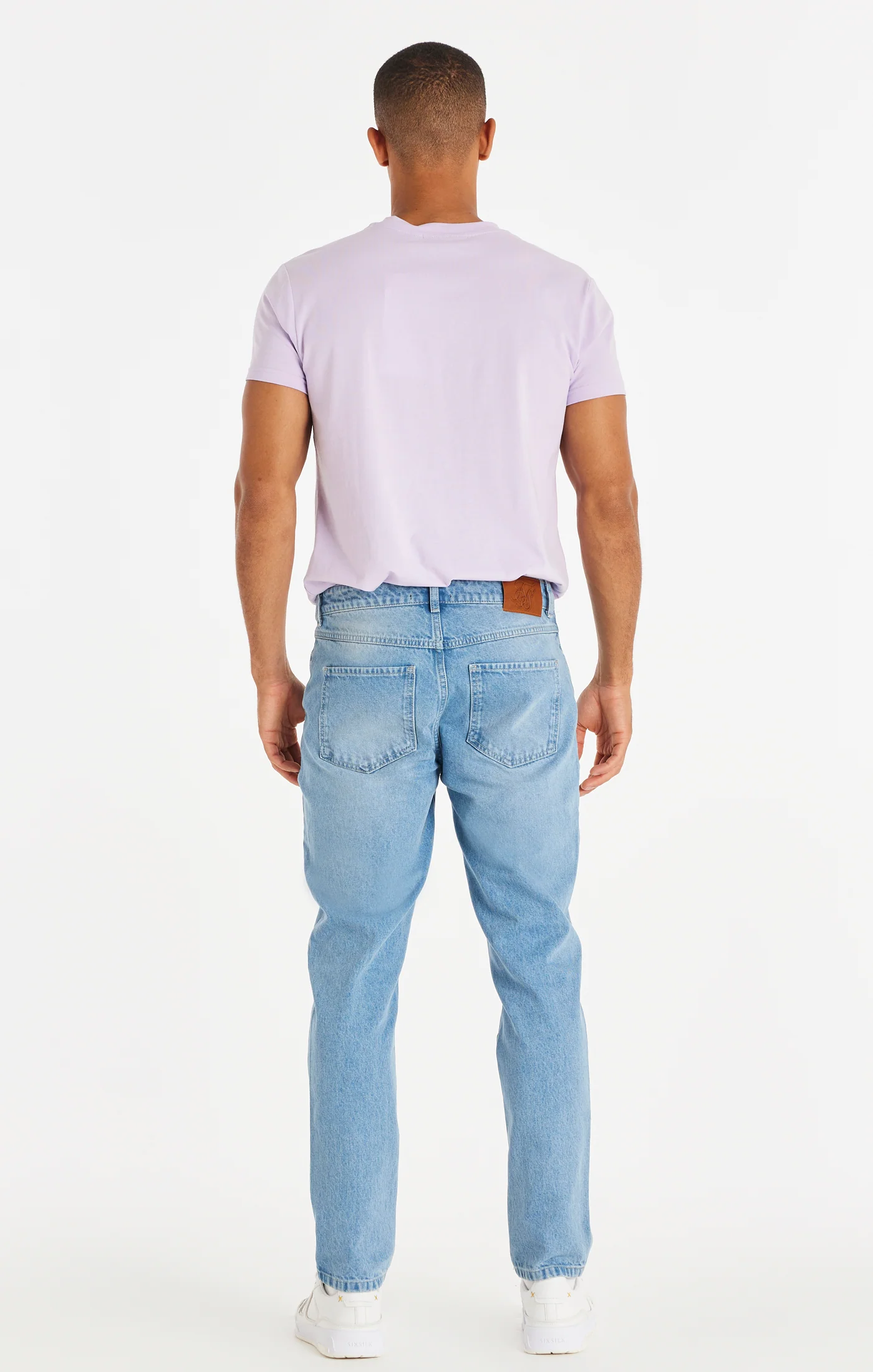 Lavender Varsity Boxy Fit T-Shirt - Image 7