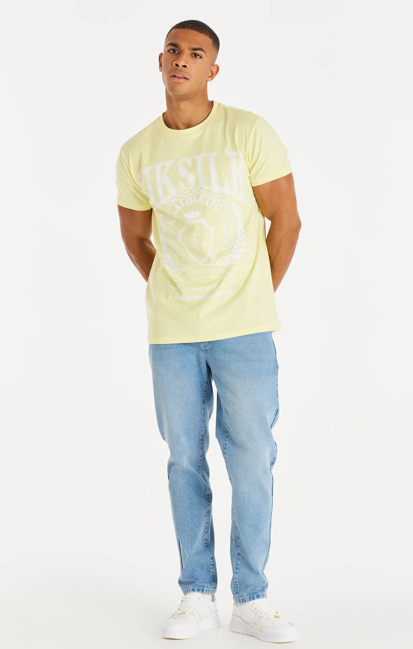 Yellow Varsity Box T-Shirt - Image 3