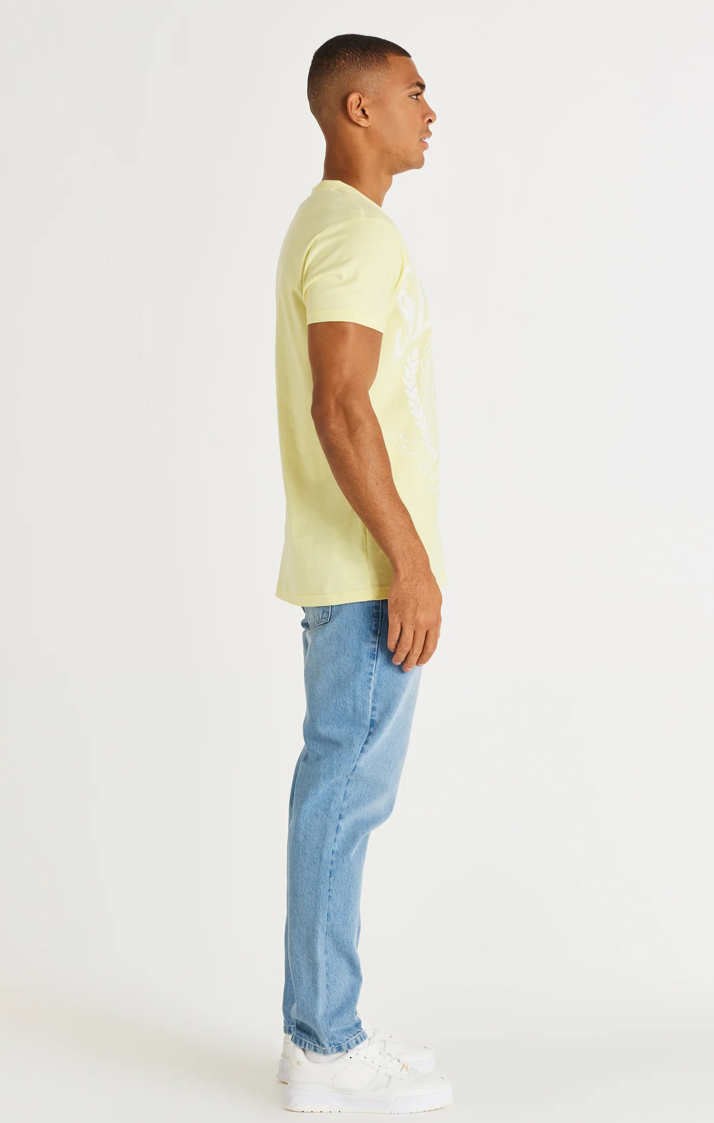 Yellow Varsity Box T-Shirt - Image 4