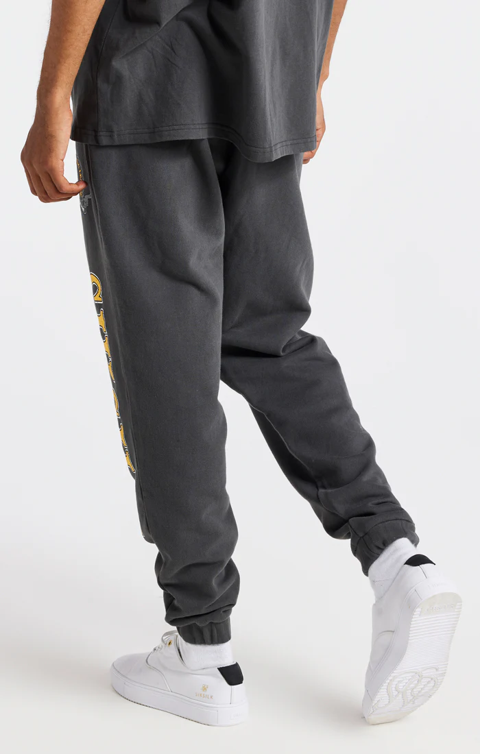 Grey Varsity Jogger - Image 4