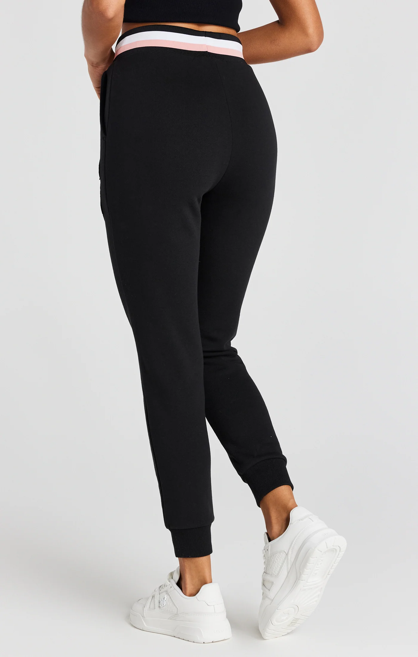 Black Varsity Logo Jogger - Image 4
