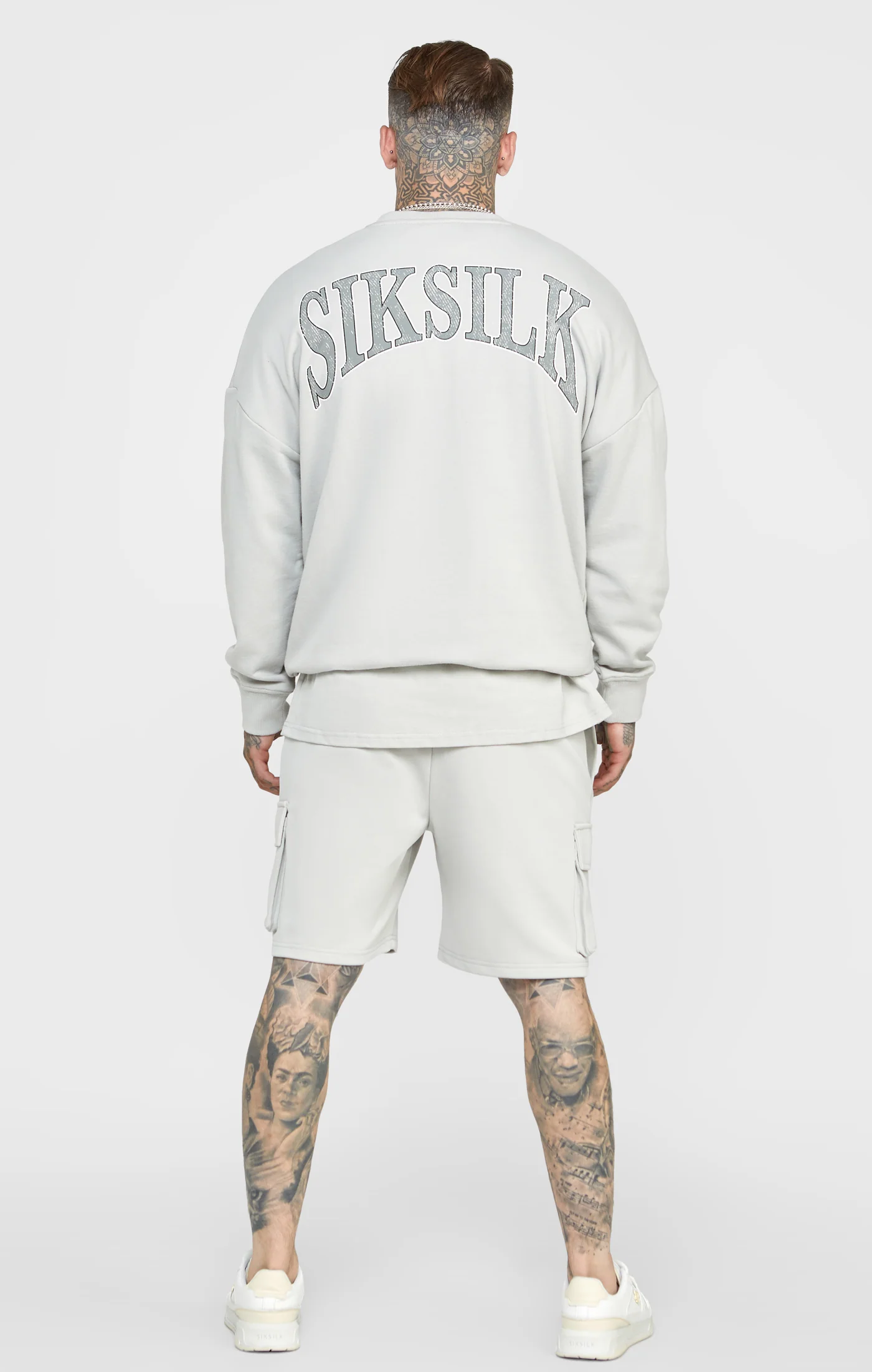 Grey Varsity Sweatshirt - Image 5
