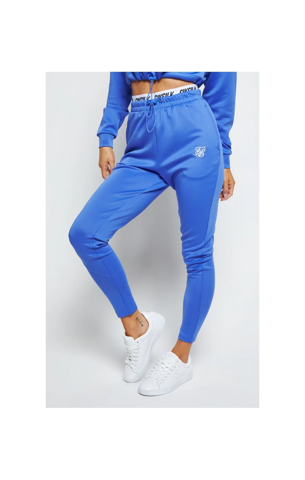 SikSilk Velocity Track Pants - Blue