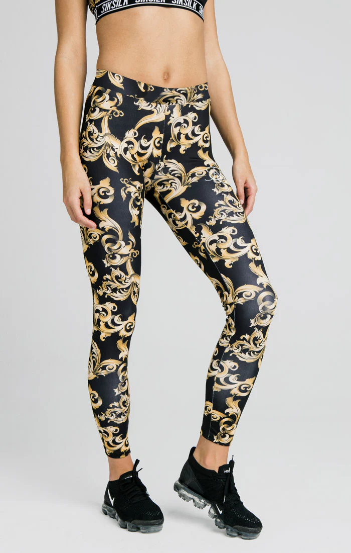 SikSilk Venetian Leggings – Venetian - Image 2
