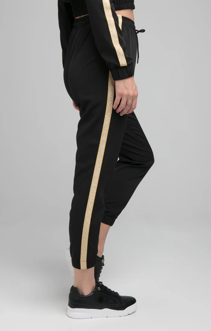 SikSilk Victory Track Pants - Black - Image 4