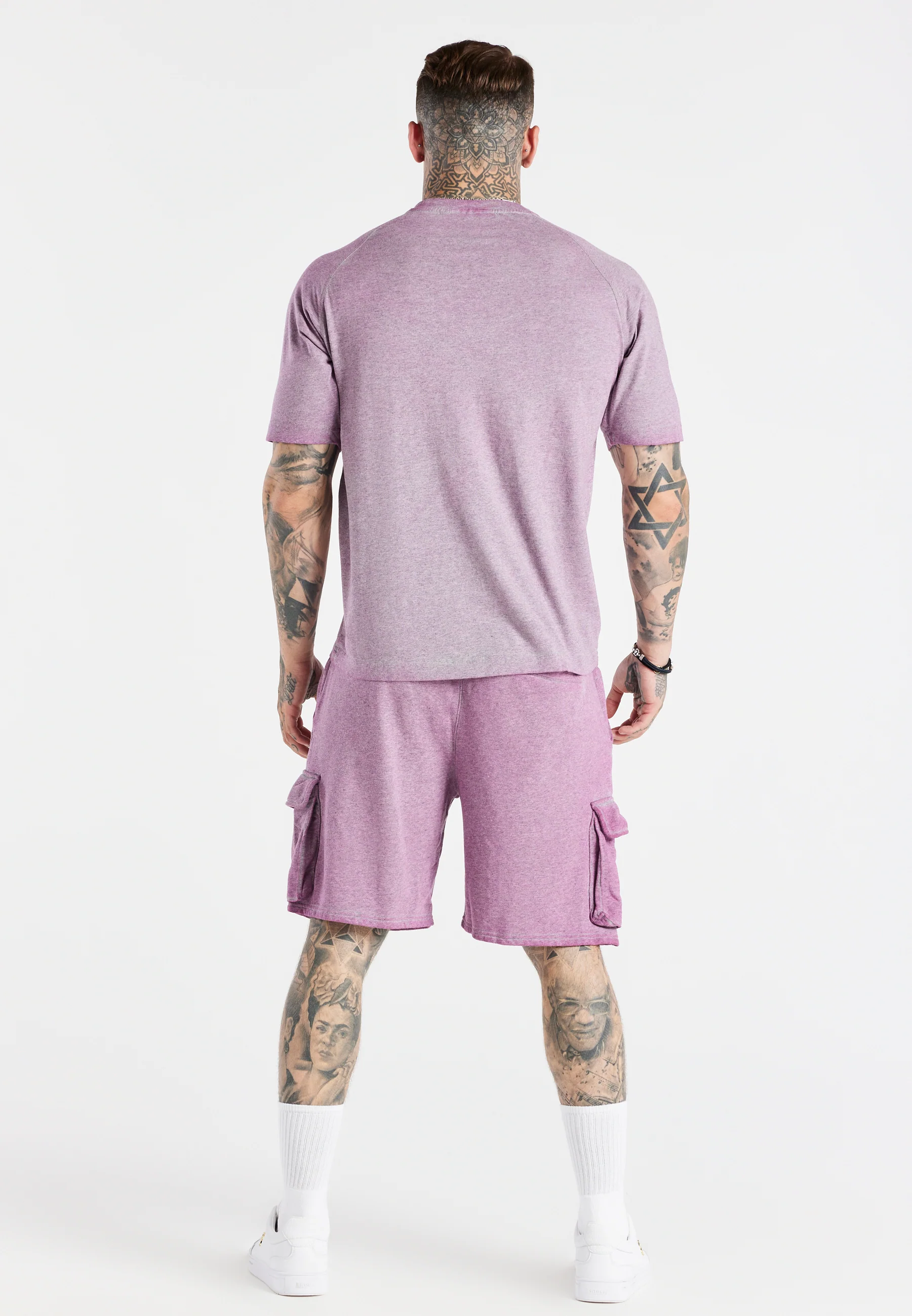 Pink Washed Cargo Short - Image 6