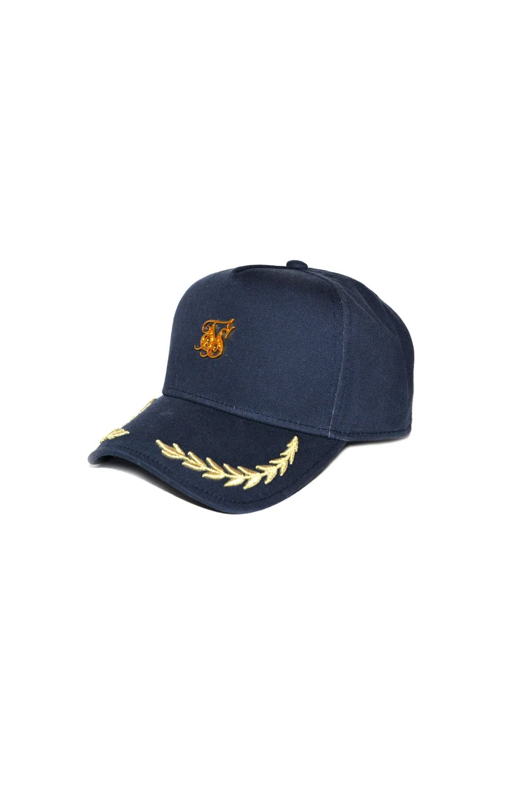 SikSilk Washed Cotton Trucker - Navy