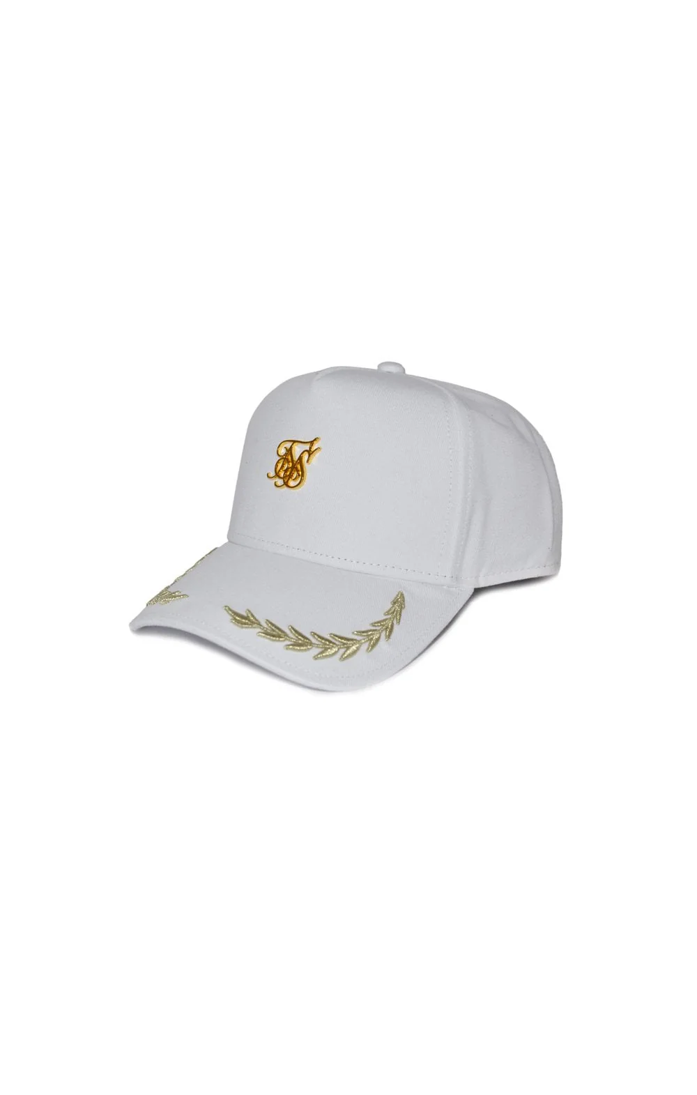 SikSilk Washed Cotton Trucker - White