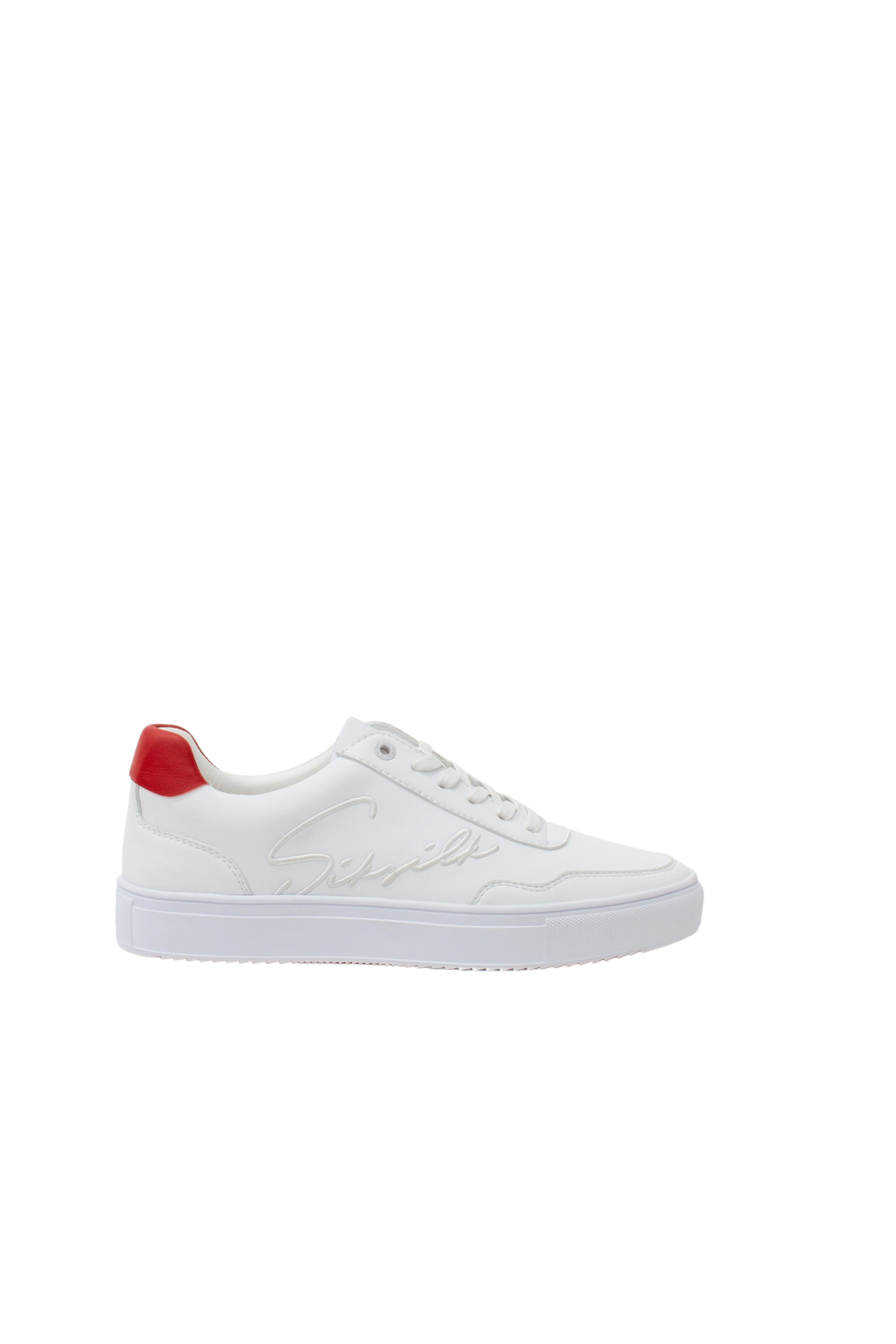 White Low-Top Trainer
