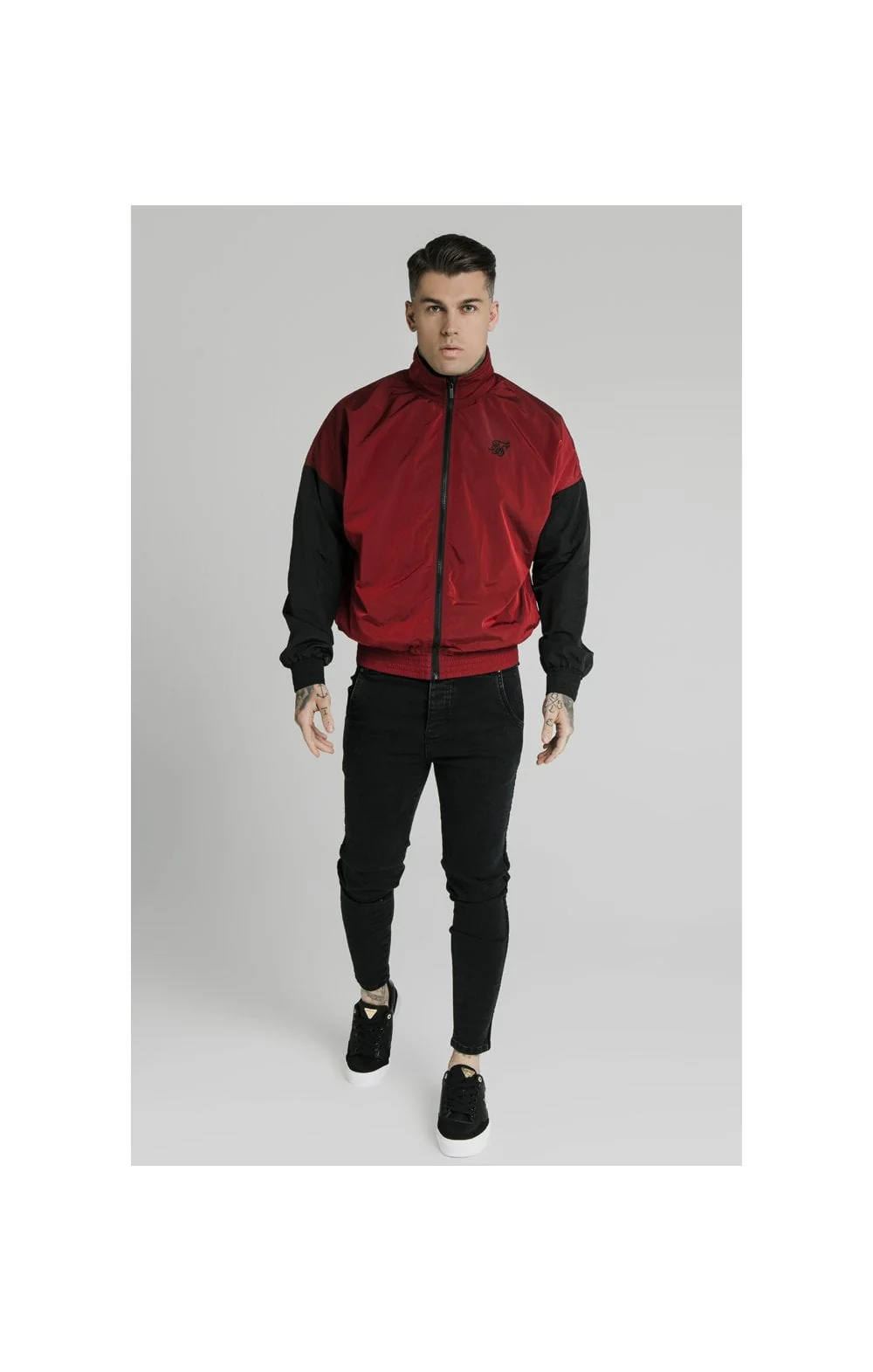 SikSilk Windrunner – Red & Black - Image 6