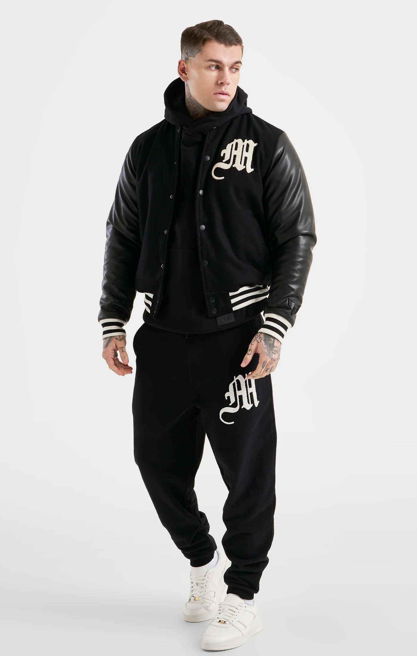 Messi x SikSilk Black Bomber Jacket - Image 3
