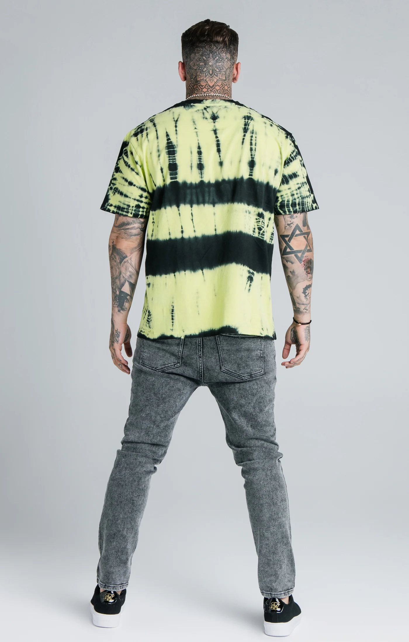 Steve Aoki x SikSilk Black Loose Fit Jean - Image 5