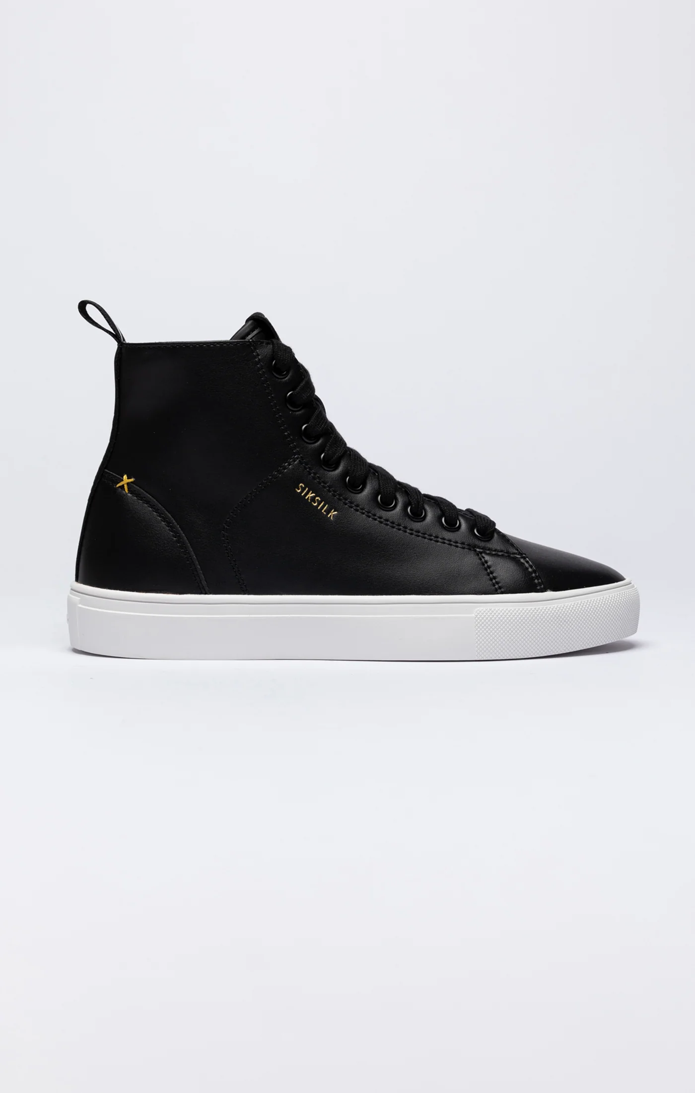 Black Classic High-Top Trainer