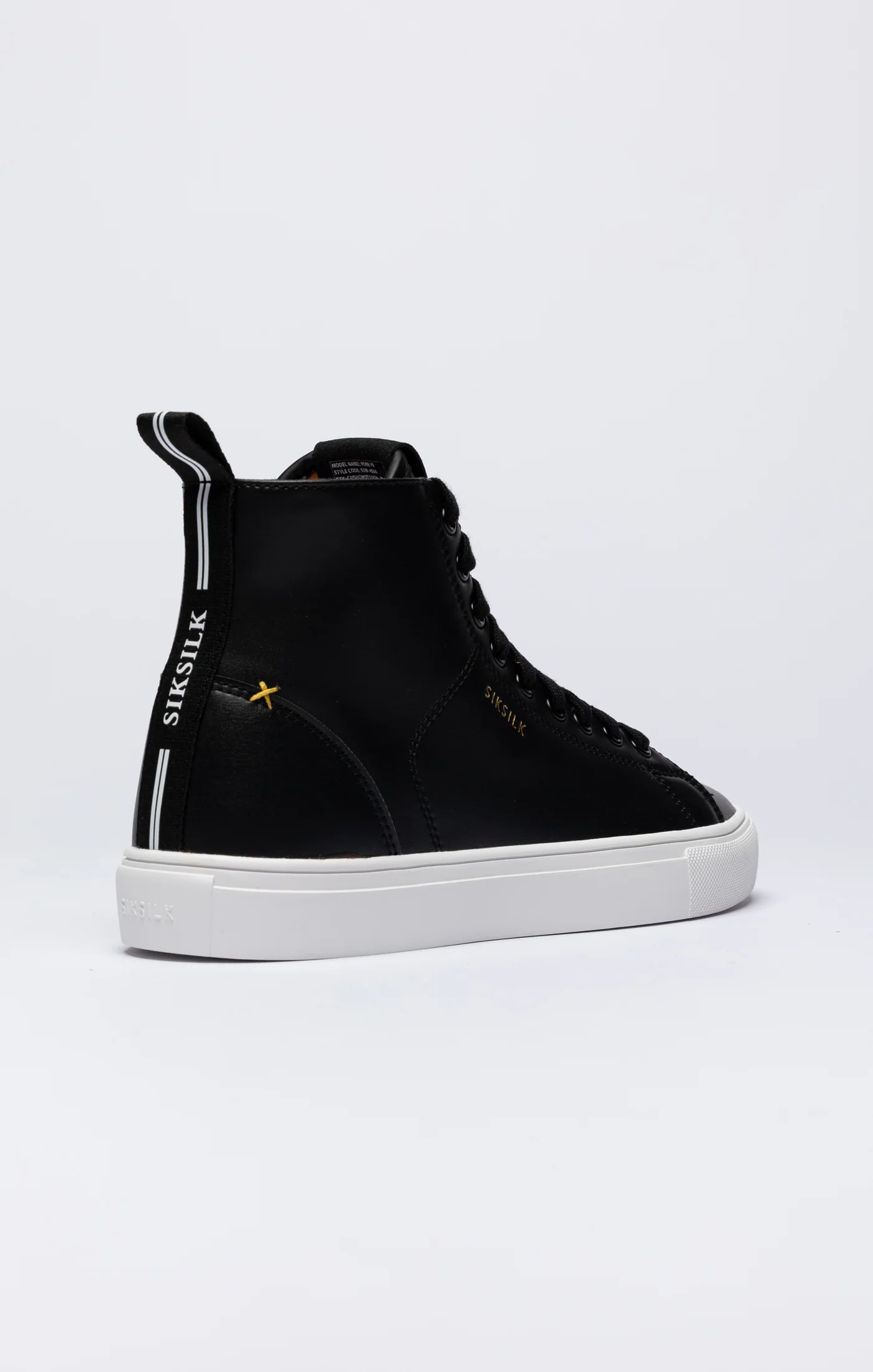 Black Classic High-Top Trainer - Image 2