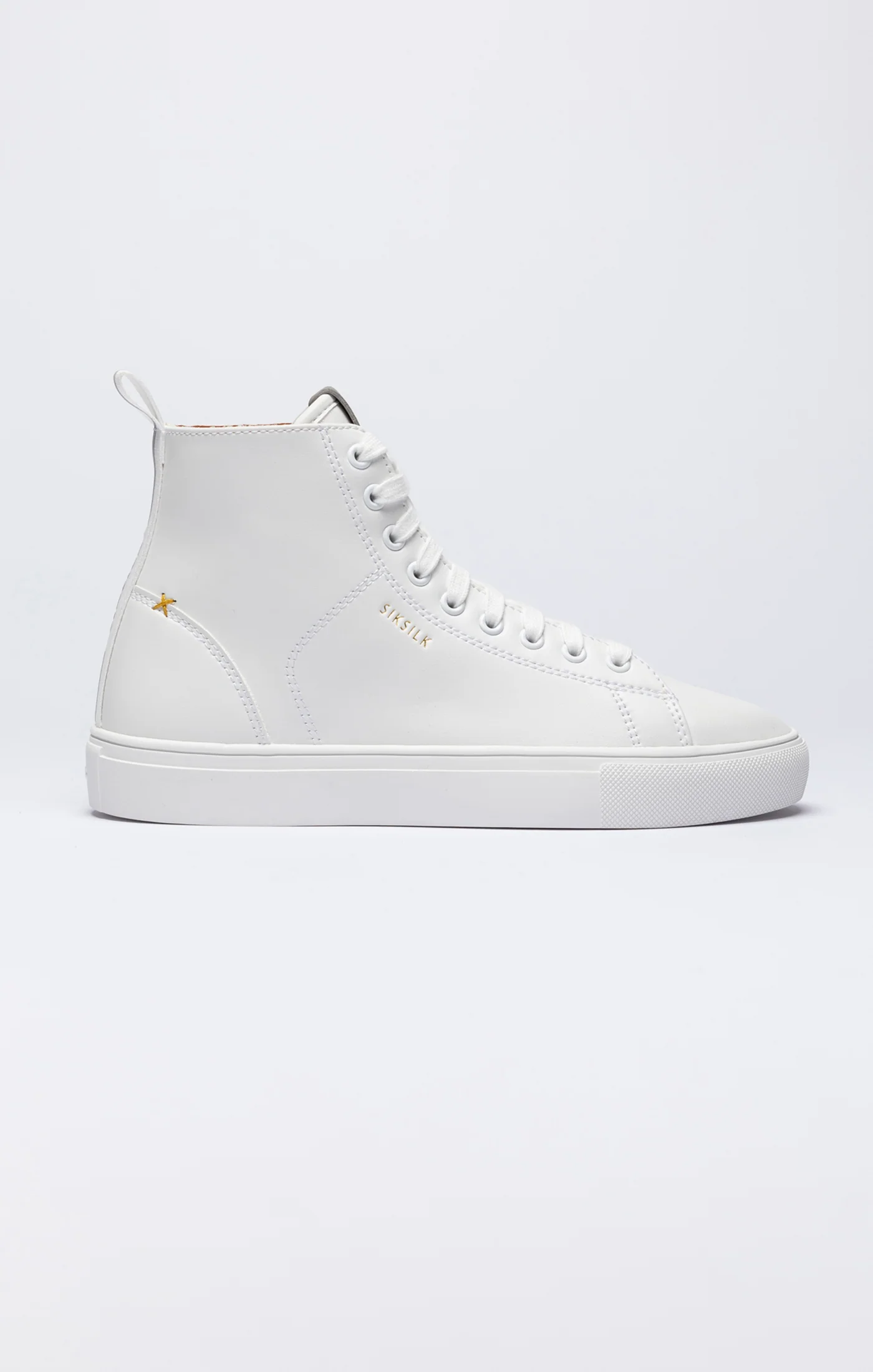 White Classic High-Top Trainer