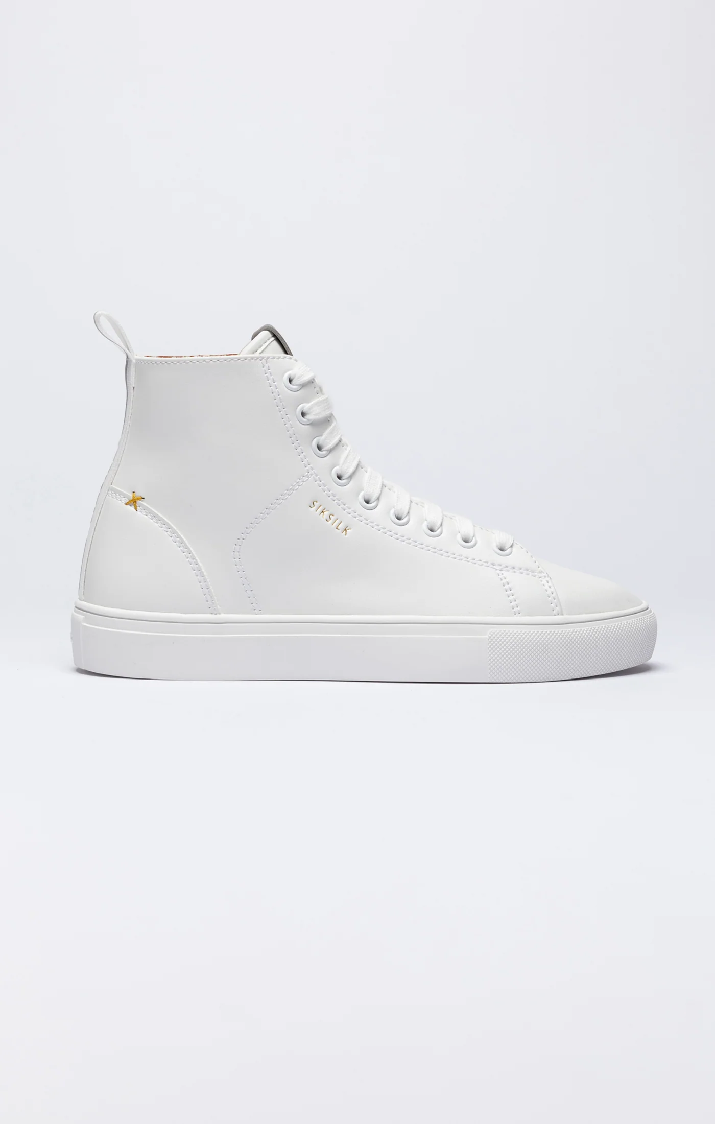 White Classic High-Top Trainer