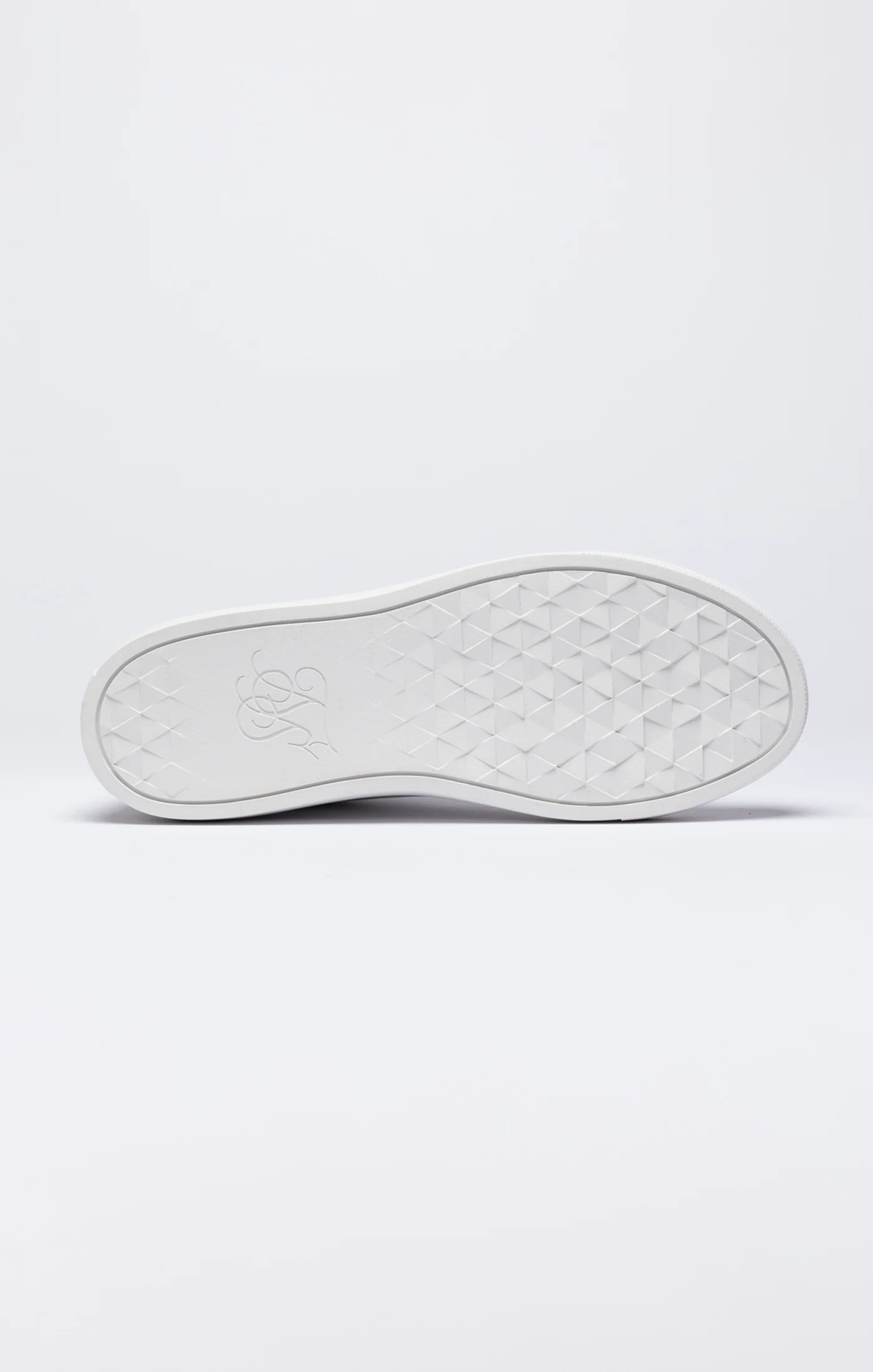 White Classic High-Top Trainer - Image 3