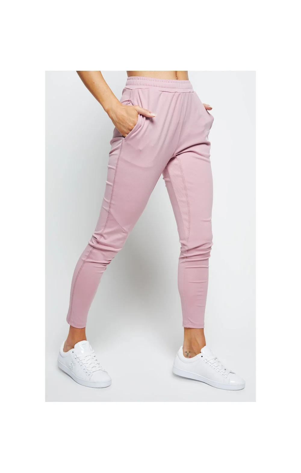SikSilk Zephyr Track Pants - Pink - Image 4
