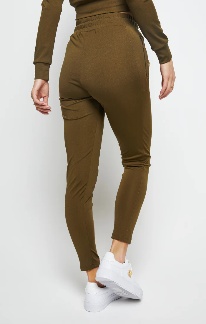 SikSilk Zonal Track Pants - Khaki - Image 2