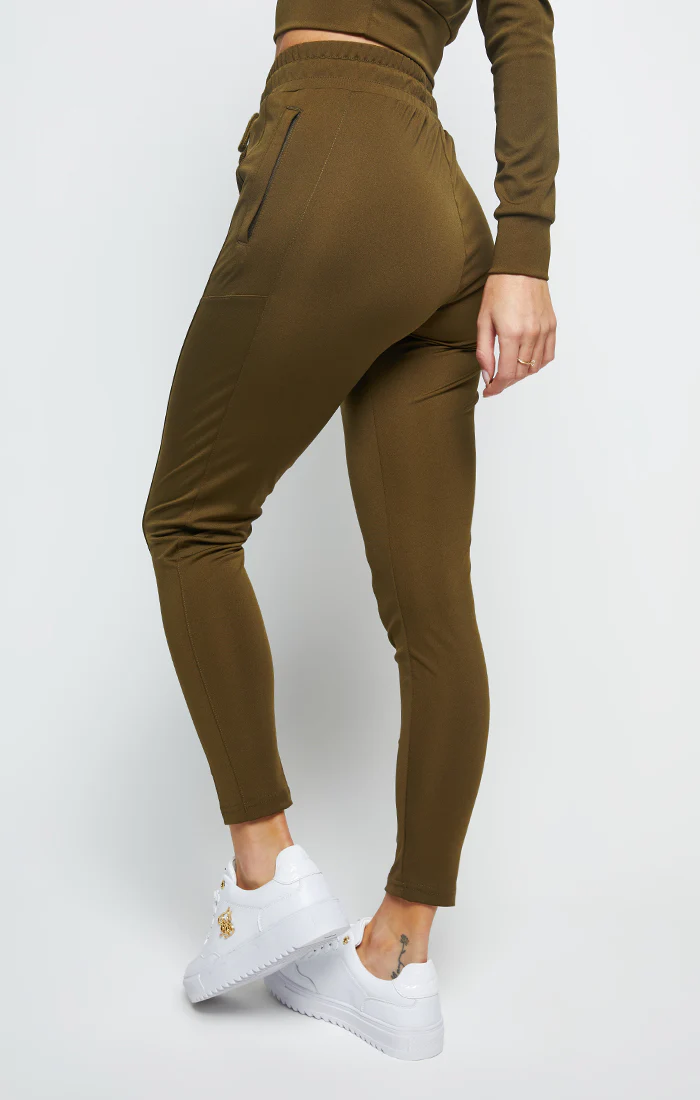 SikSilk Zonal Track Pants - Khaki - Image 3