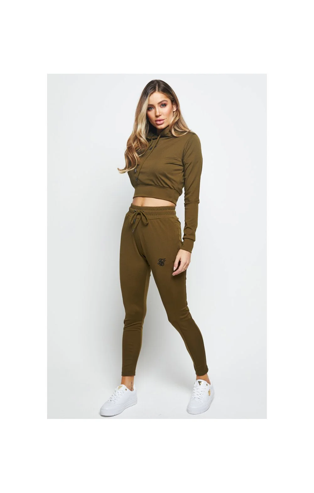 SikSilk Zonal Track Top - Khaki - Image 6