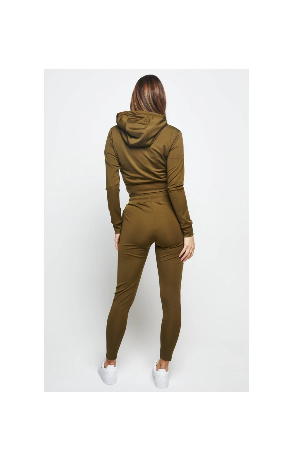 SikSilk Zonal Track Top - Khaki - Image 7