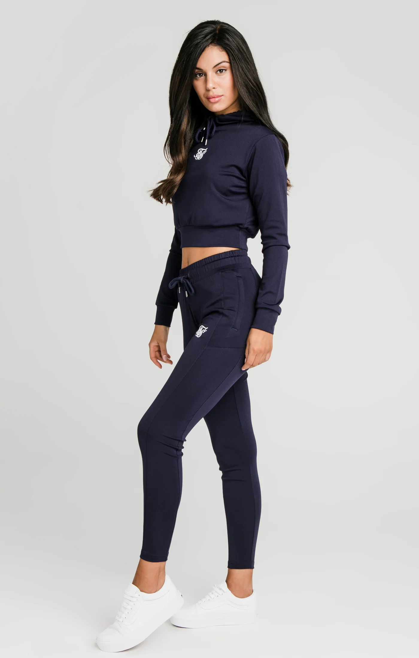 Navy Essential Track Top - Image 4