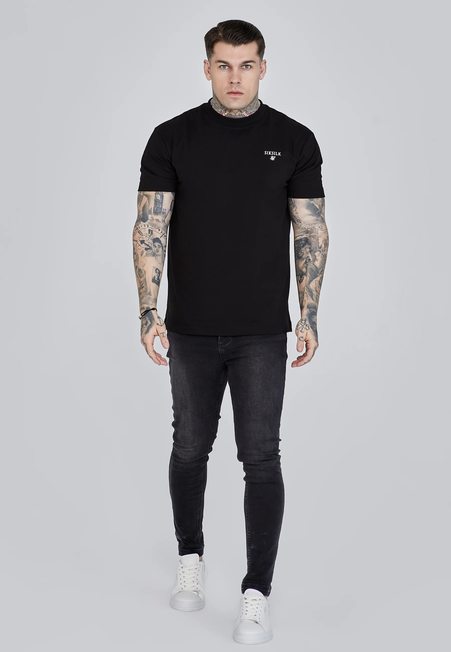 Skinny Jeans Washed Black - Image 2