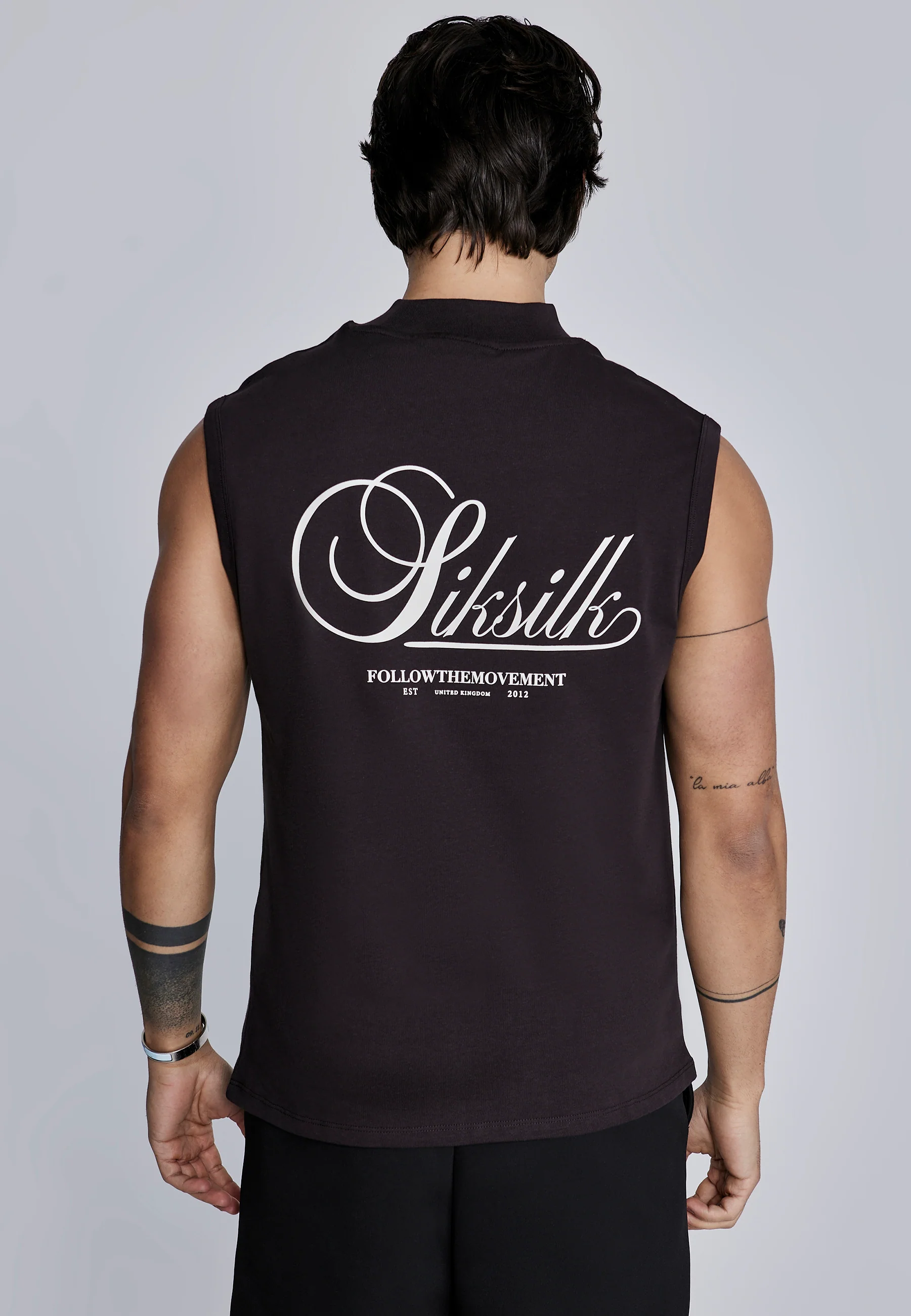 Brown Sleeveless T-Shirt - Image 2