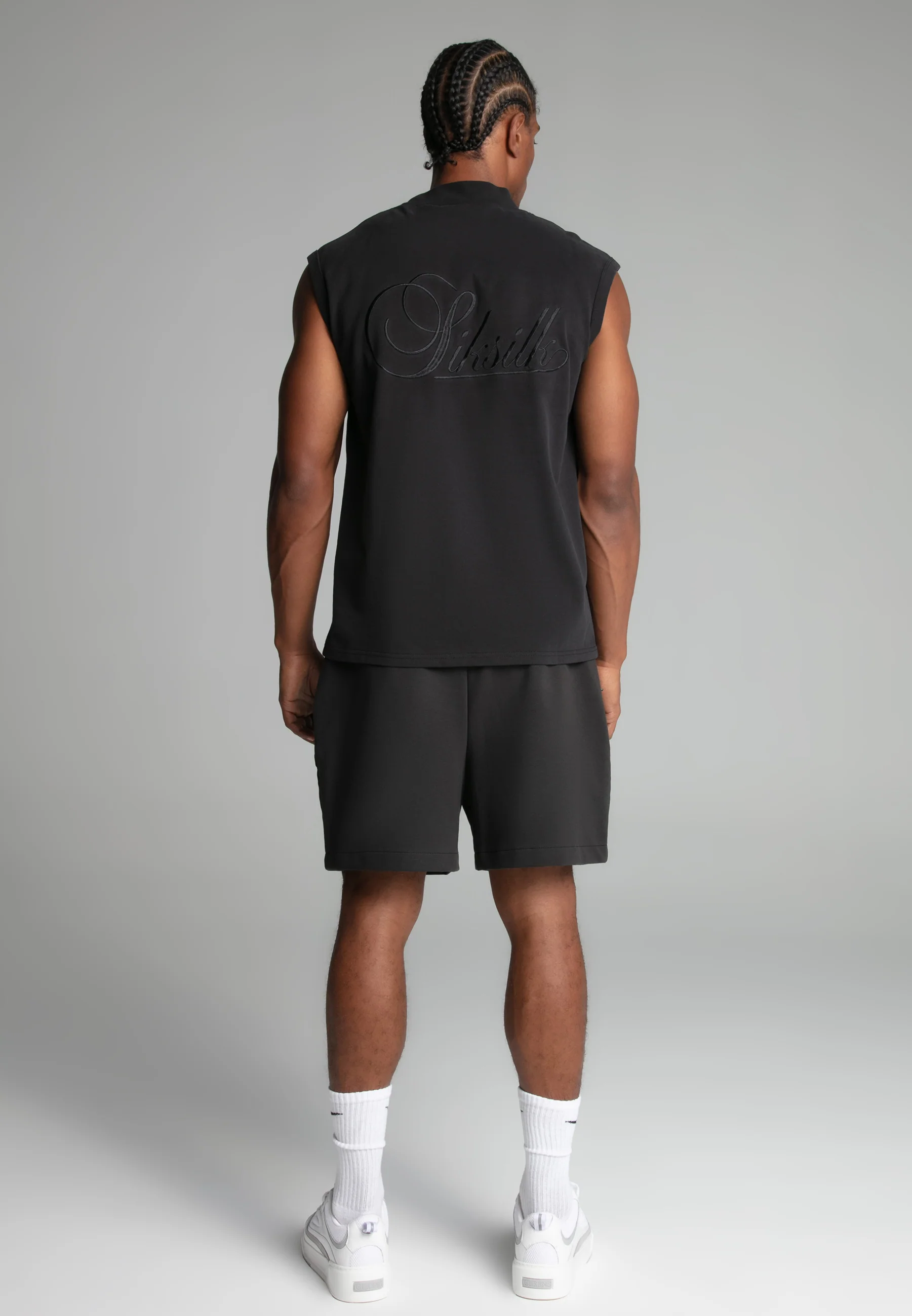 Black Sleeveless T-Shirt - Image 5