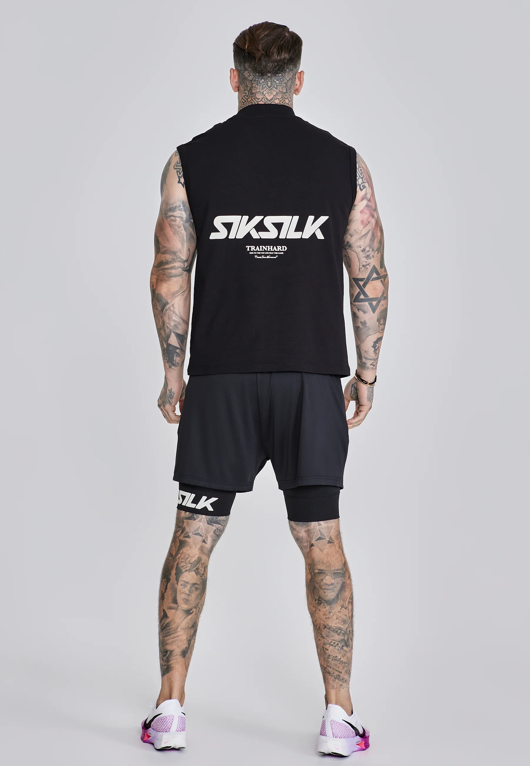Black Sleeveless T-Shirt - Image 5