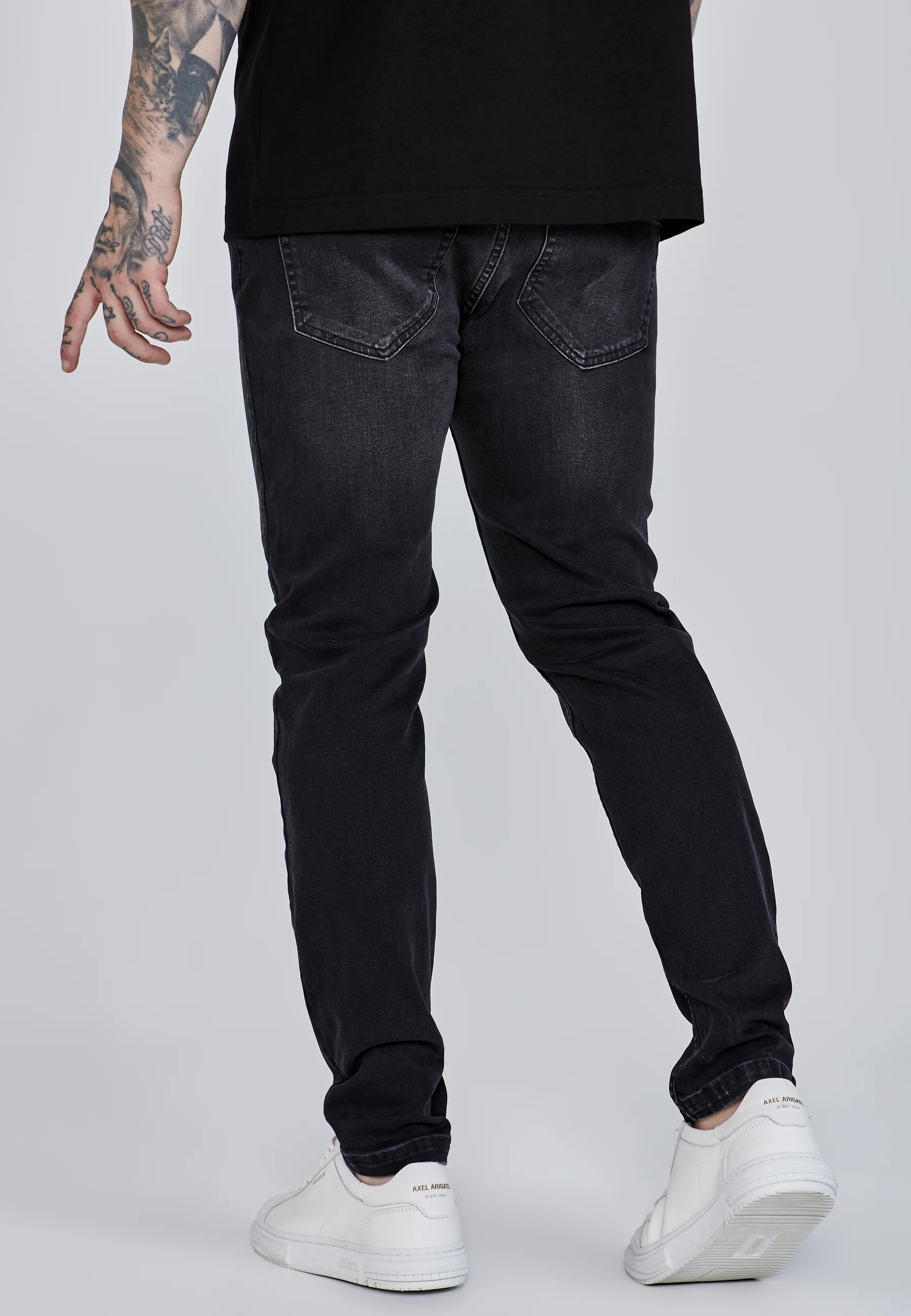 Slim Fit Jeans Black - Image 4