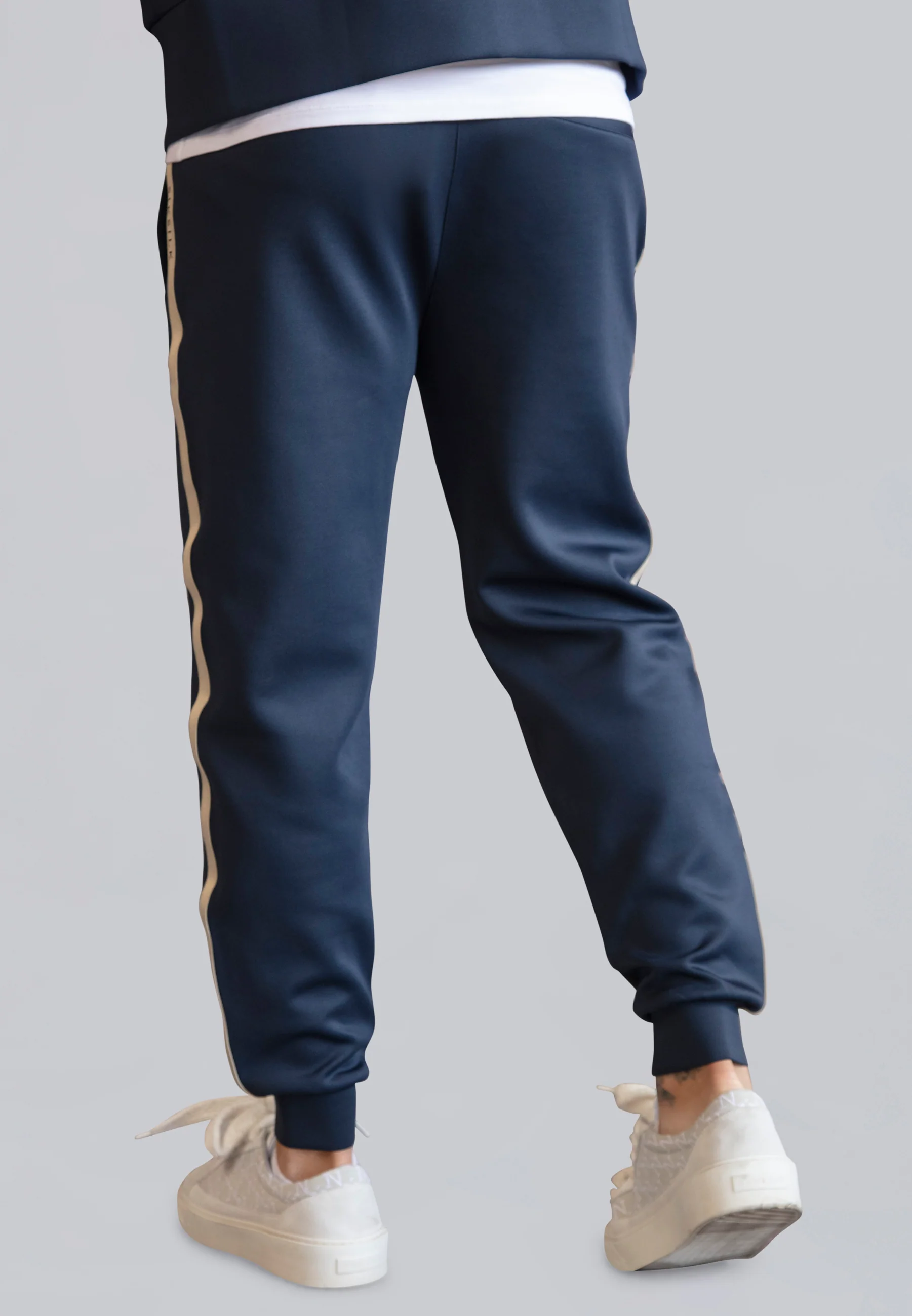 Navy Smart Joggers - Image 3