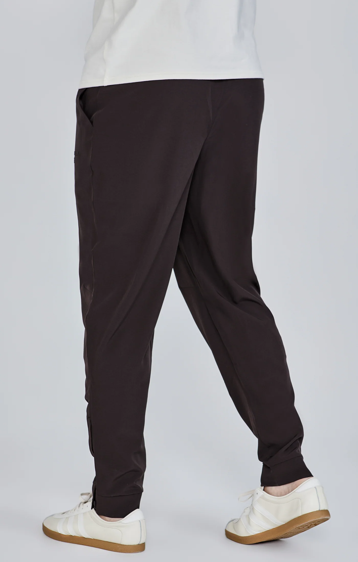 Brown Smart Joggers - Image 4