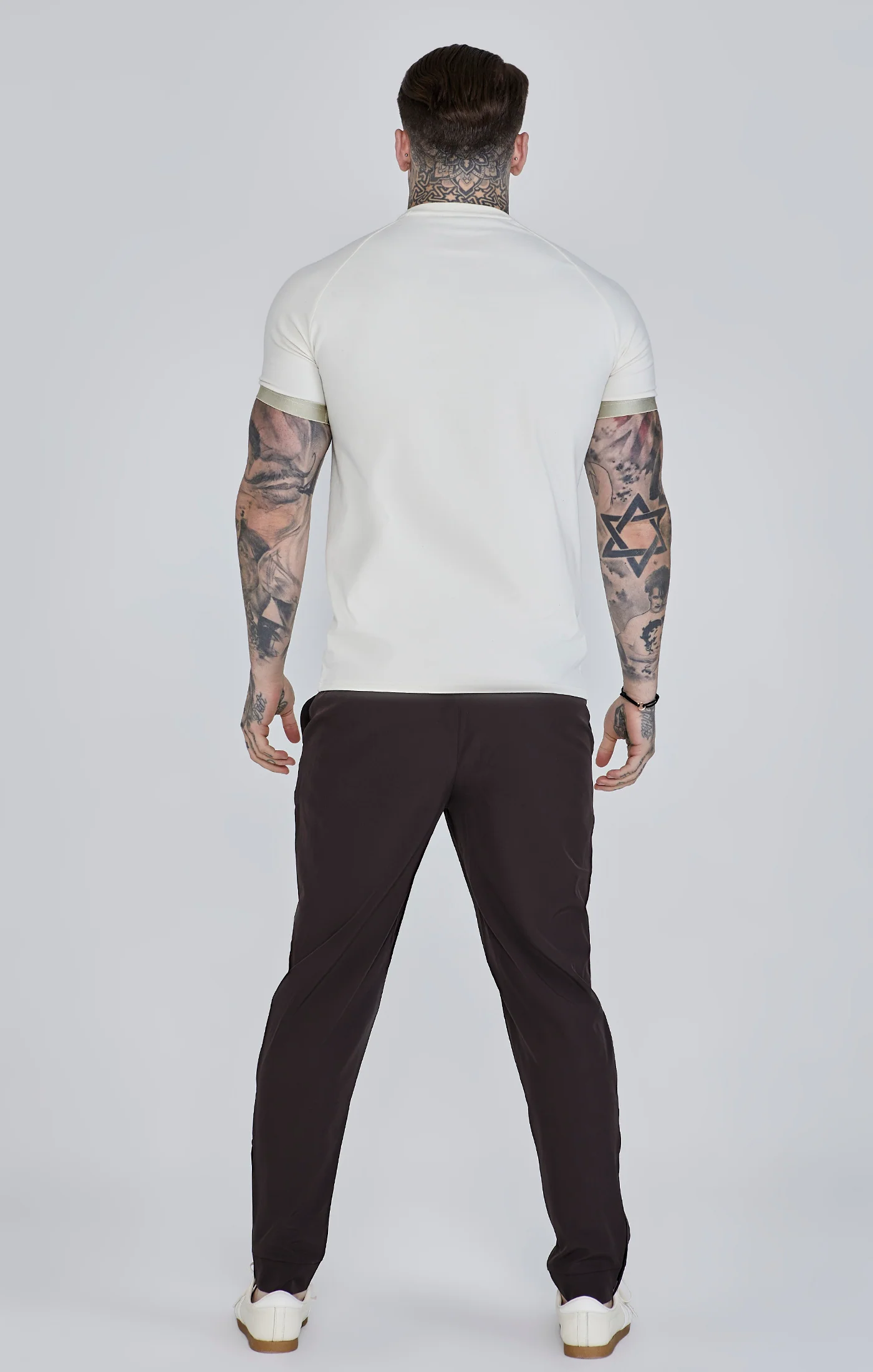 Brown Smart Joggers - Image 5
