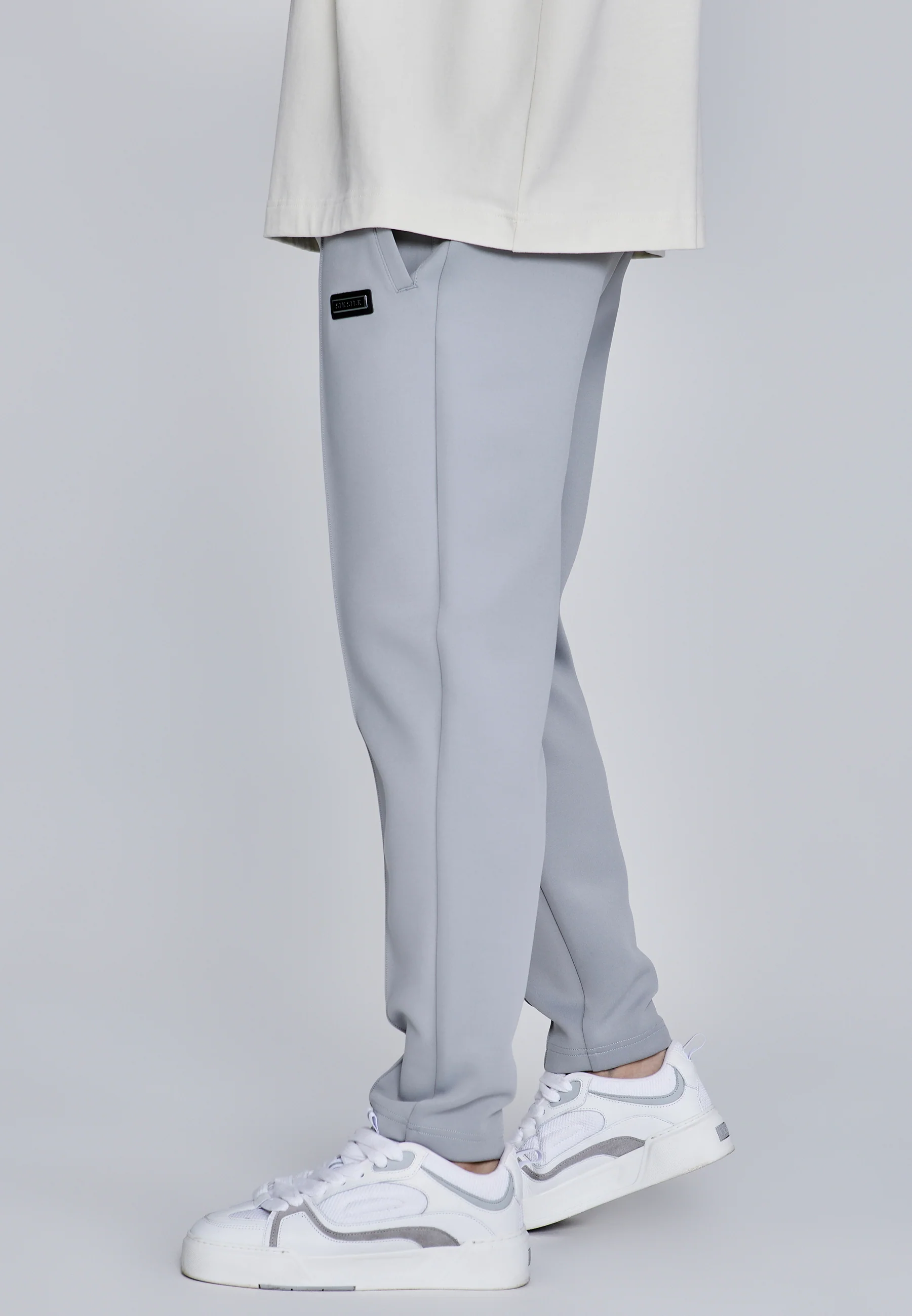 Grey Smart Joggers - Image 2