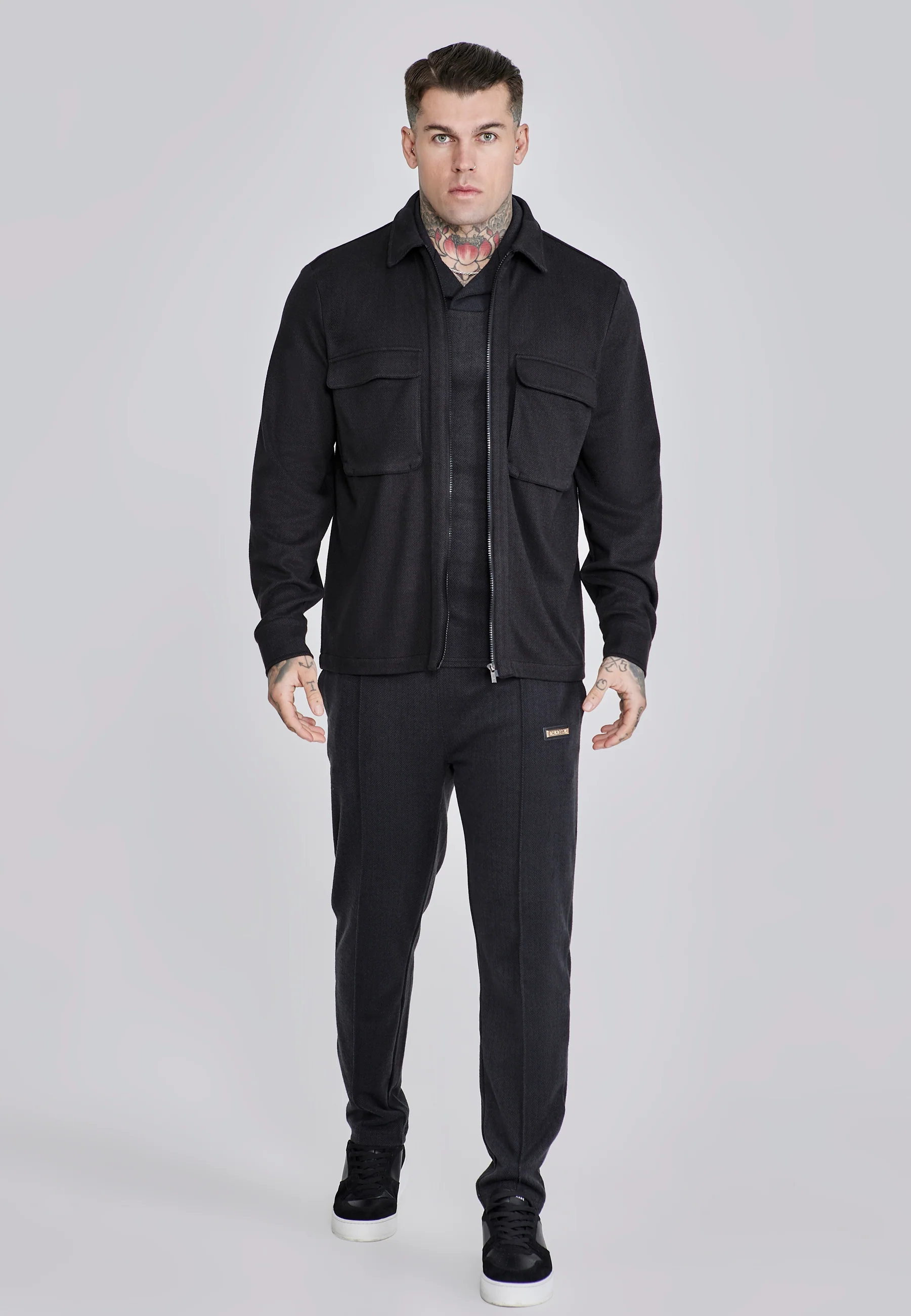 Black Smart Overshirt - Image 3