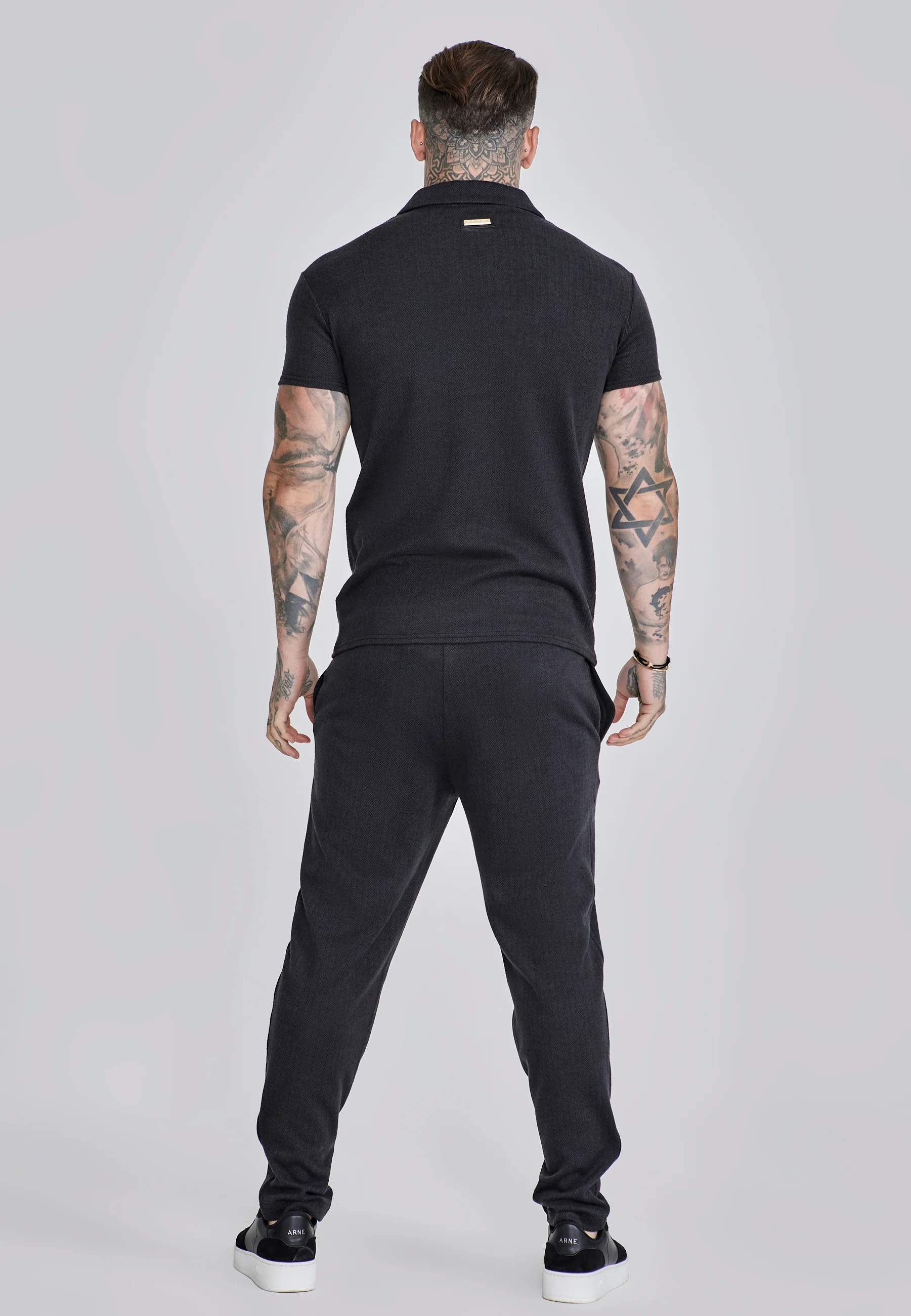 Black Smart Polo T-Shirt - Image 5