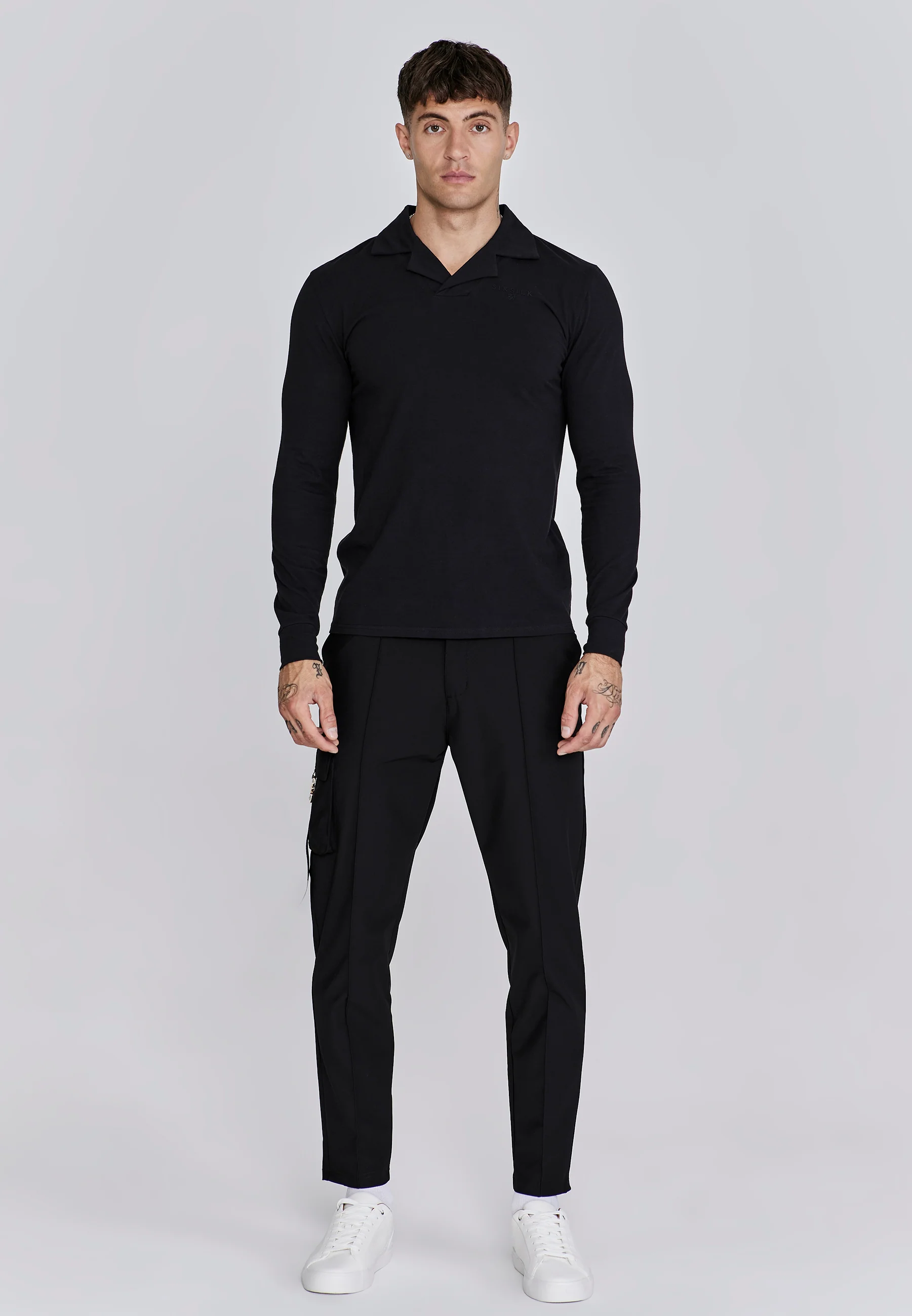 Black Smart Revere Polo - Image 3