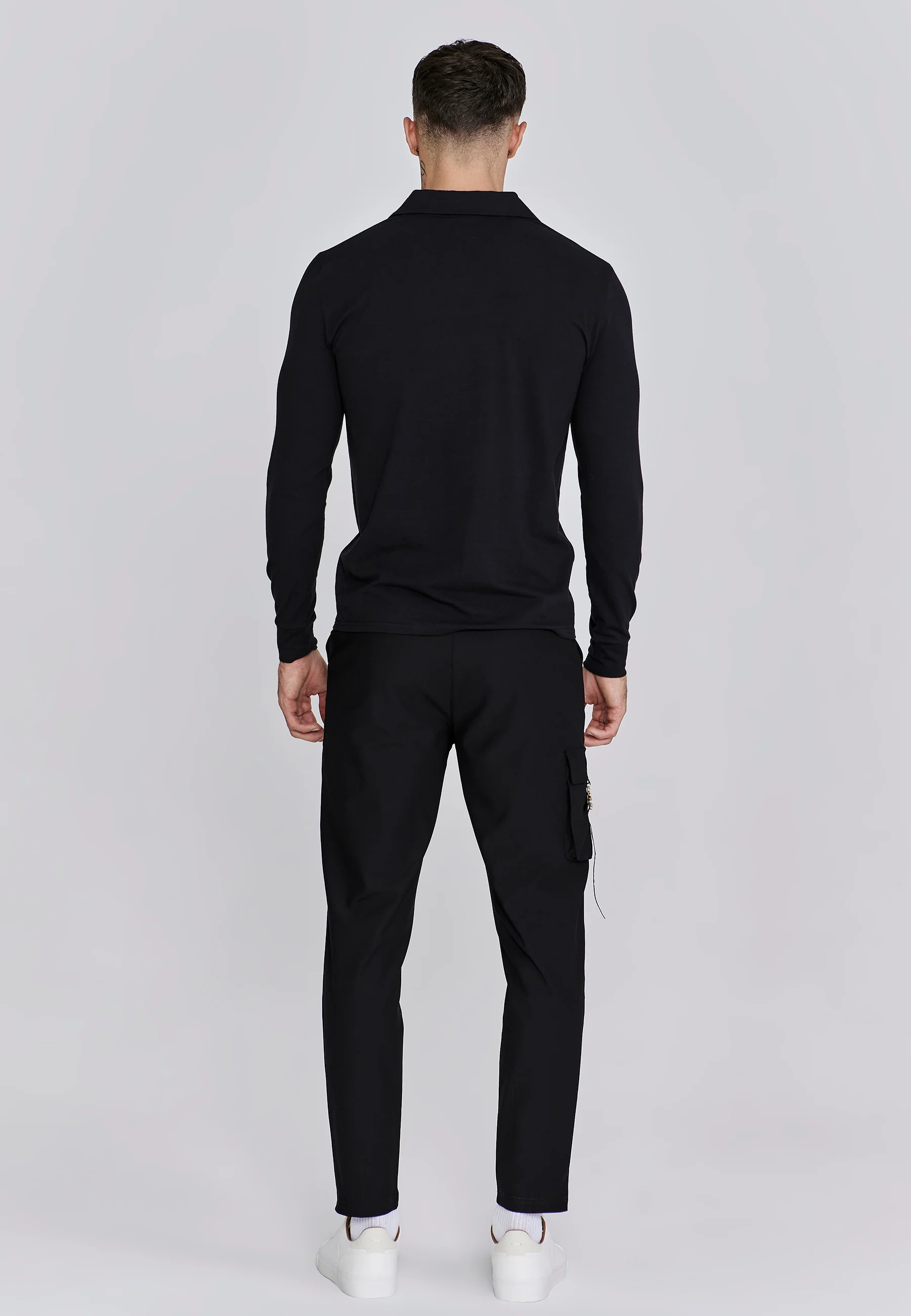 Black Smart Revere Polo - Image 5