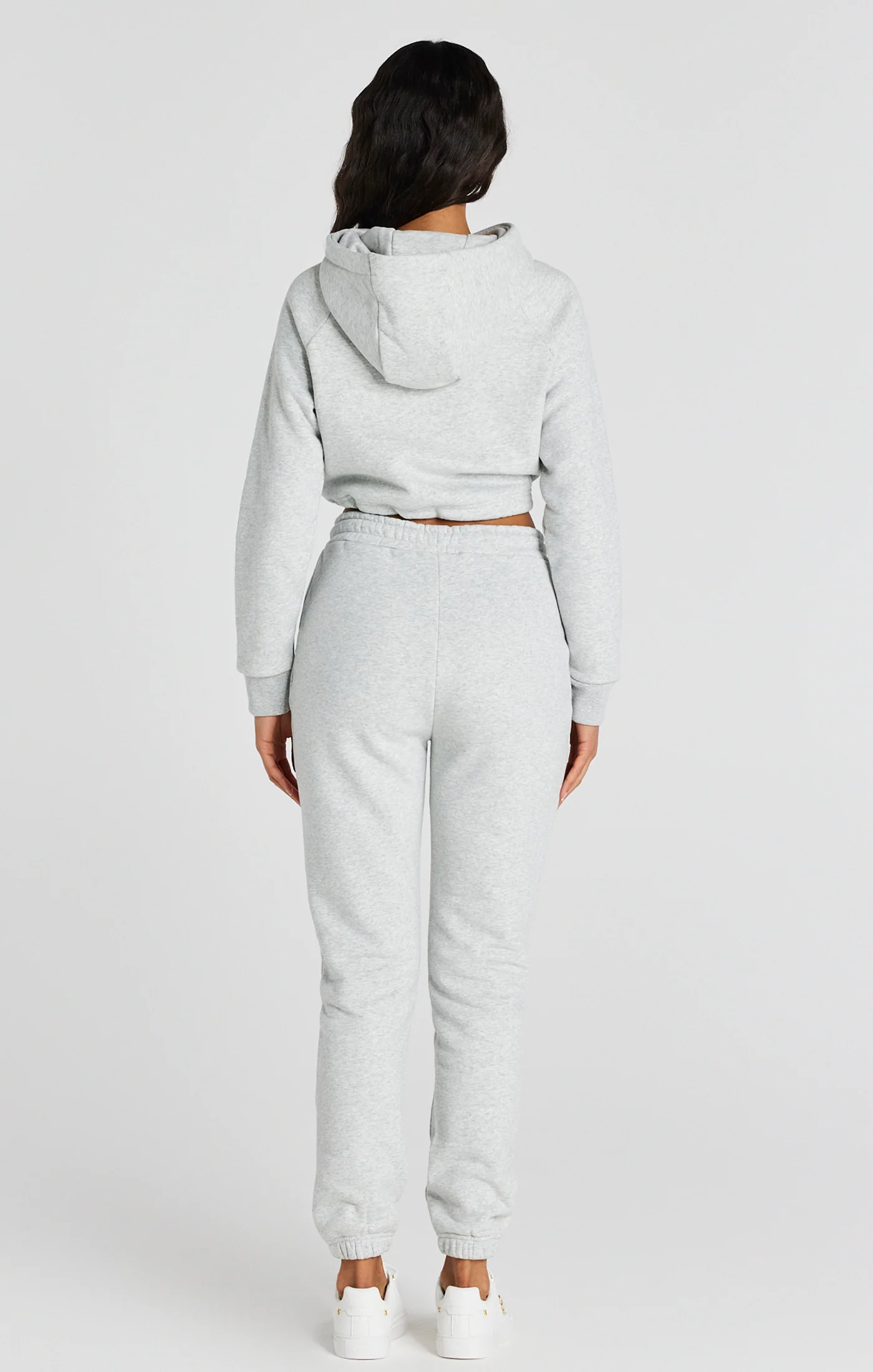 Grey Marl Signature Joggers - Image 4