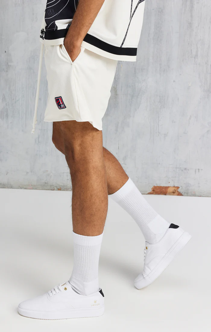 Ecru Space Jam x SikSilk Mesh Short - Image 2