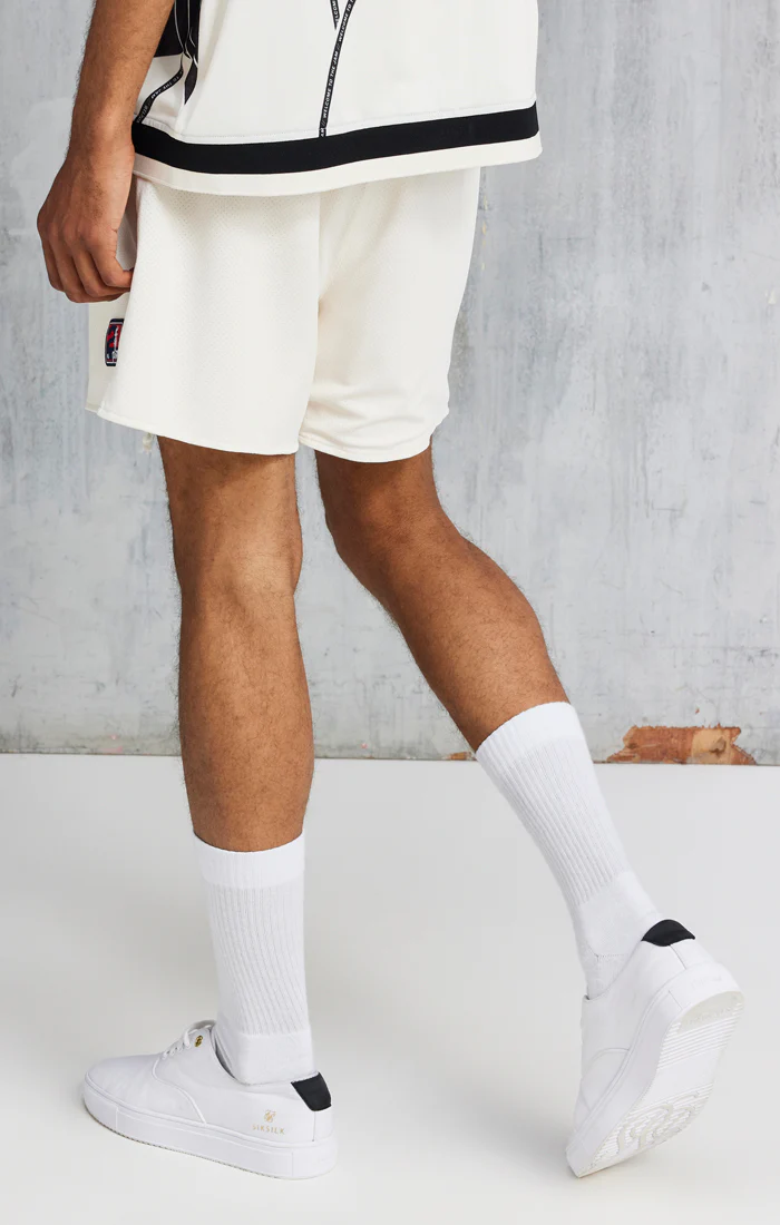 Ecru Space Jam x SikSilk Mesh Short - Image 3