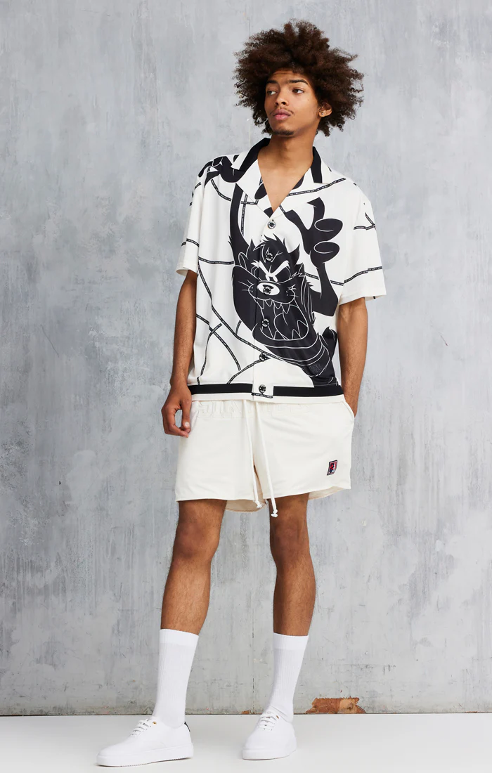 Ecru Space Jam x SikSilk Mesh Short - Image 6