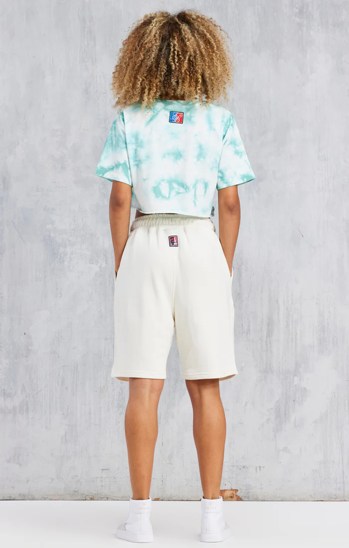 Ecru Space Jam x SikSilk Relaxed Fit Short - Image 3