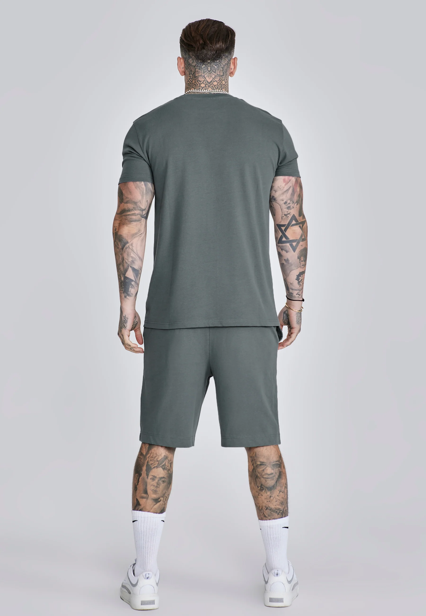 Grey T-Shirt and Shorts Set - Image 5