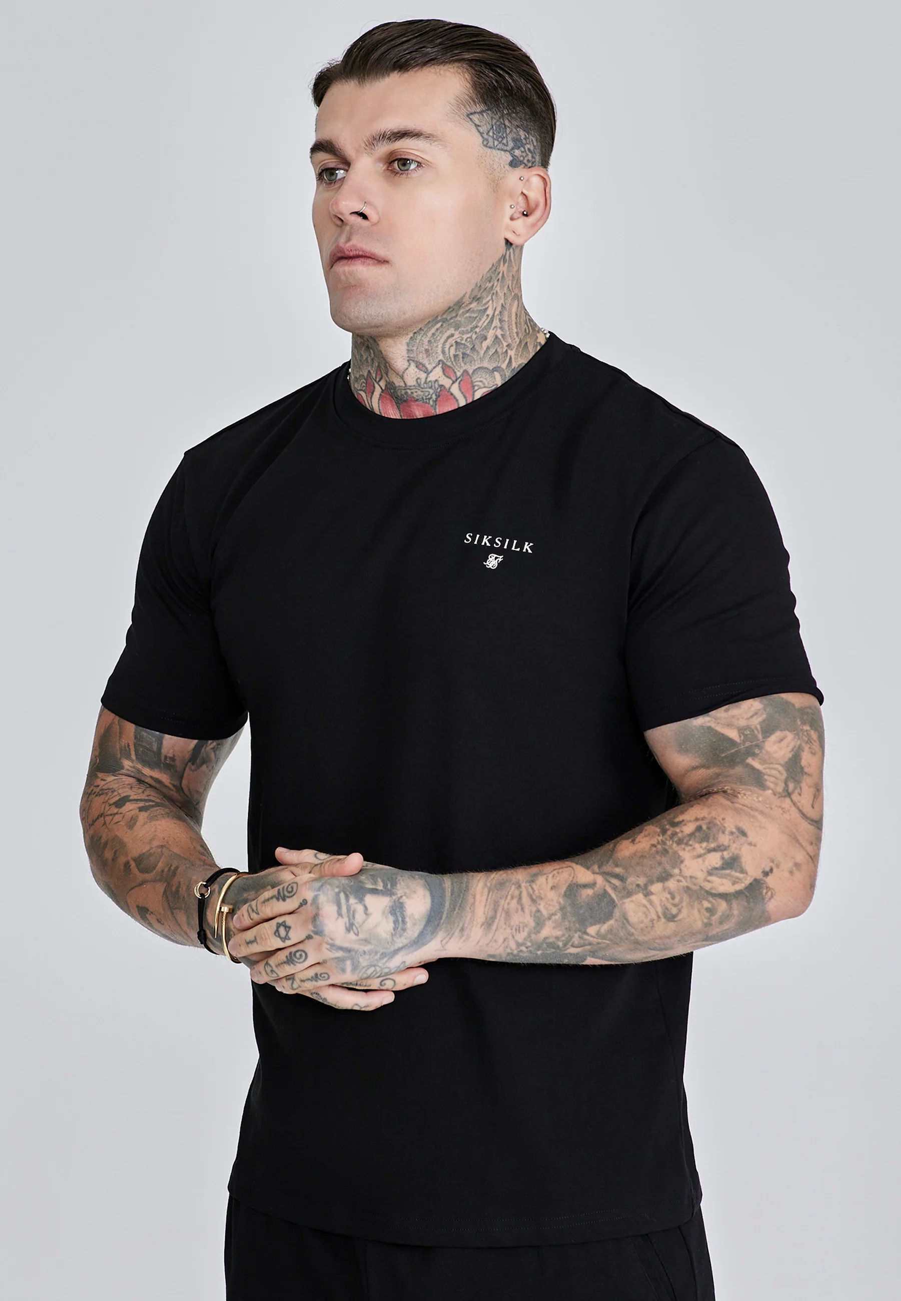Black T-Shirt and Shorts Set - Image 2