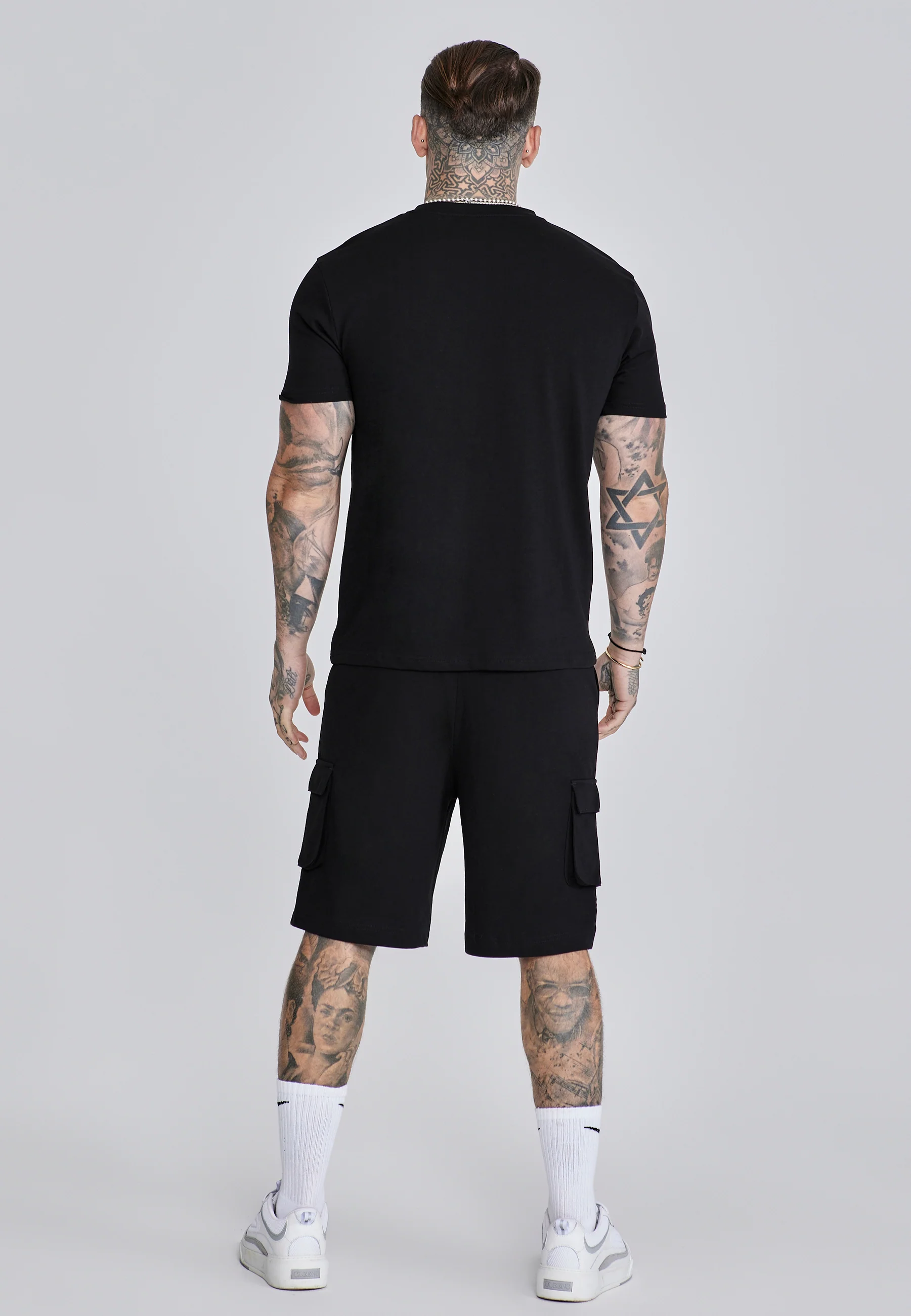 Black T-Shirt and Shorts Set - Image 5