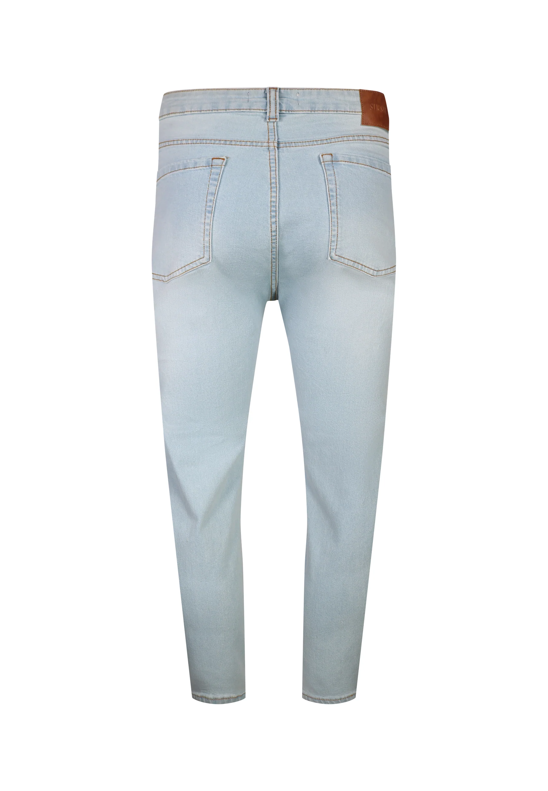 Tapered Jeans Washed Light Blue - Image 7